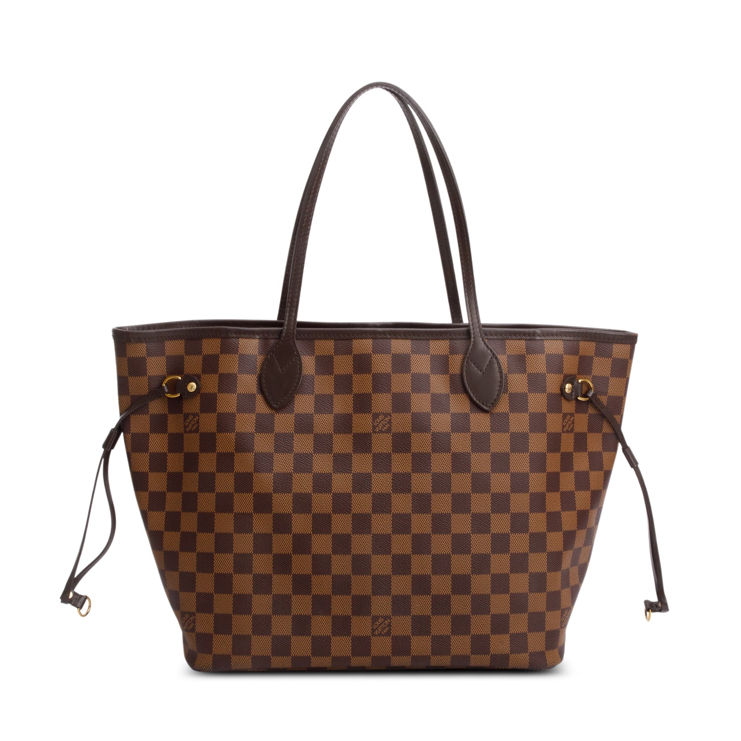 Louis Vuitton Damier Ebene Neverfull MM w/ Pouch