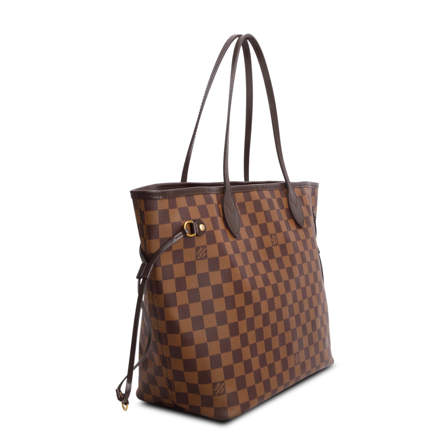 Louis Vuitton Damier Ebene Neverfull MM w/ Pouch