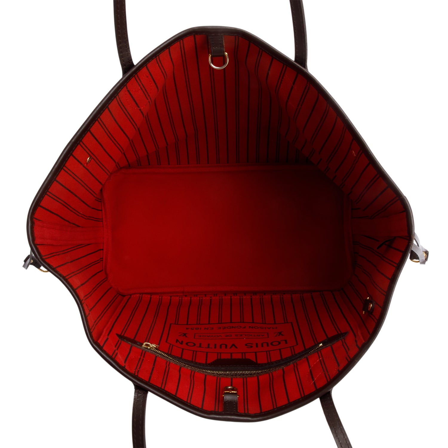 Louis Vuitton Damier Ebene Neverfull MM w/ Pouch