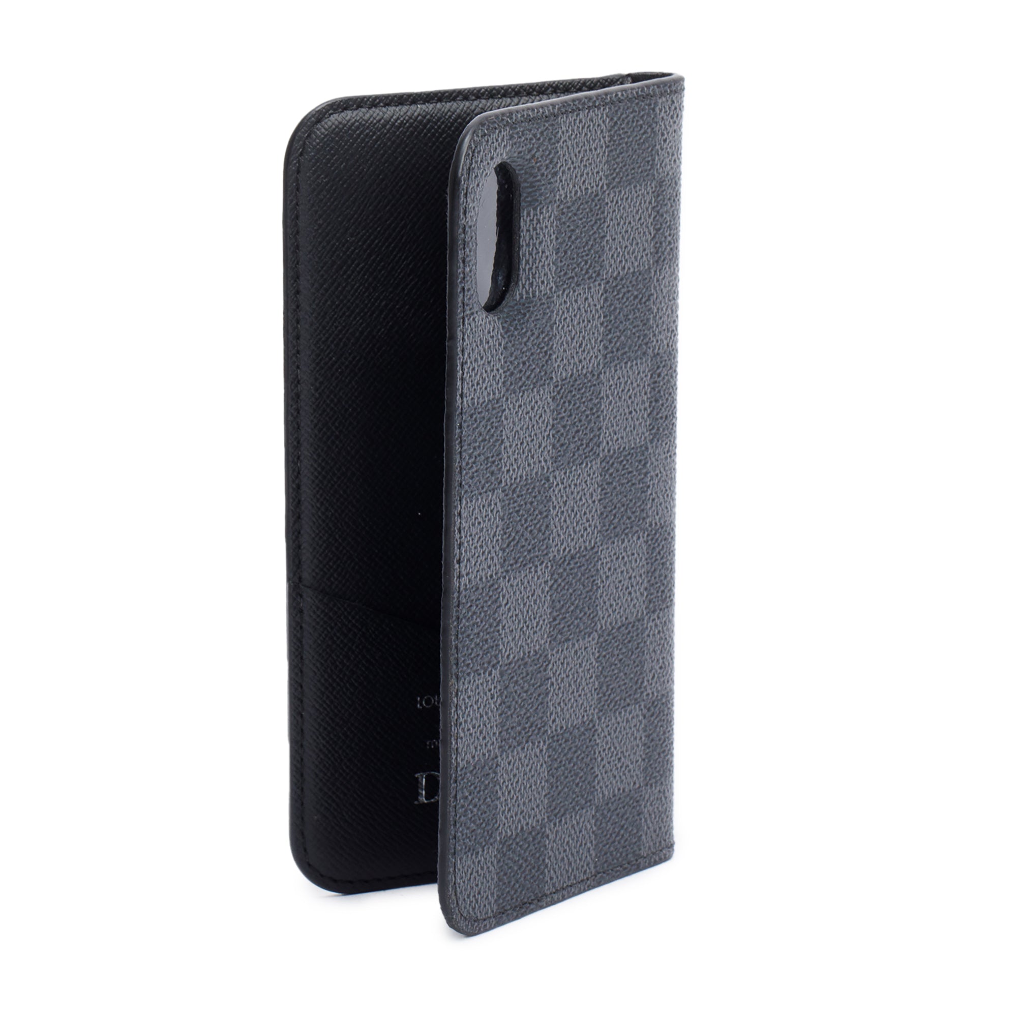 Louis Vuitton Damier Graphite iPhone X/XS Folio