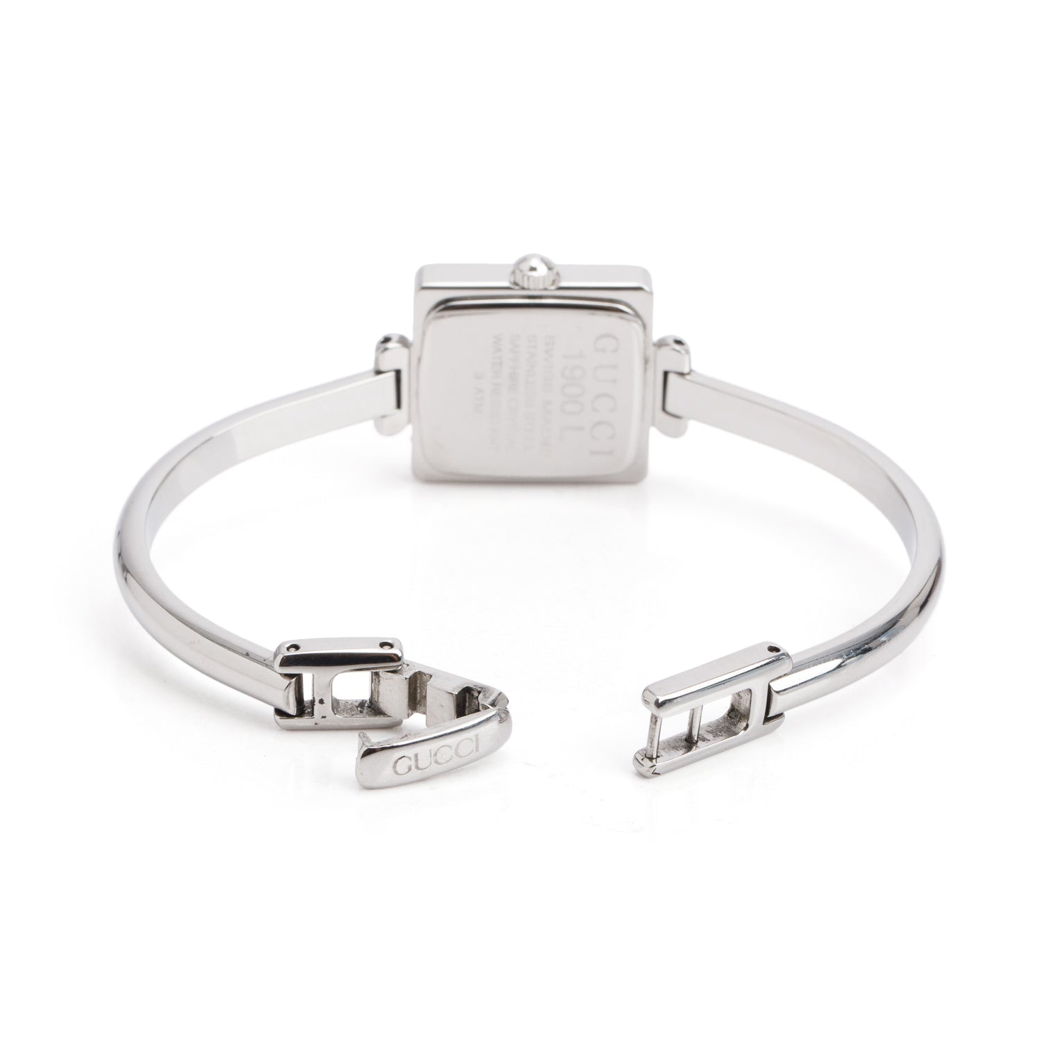 Gucci Stainless Steel 1900 Series 19.5 MM Watch Silver Dial