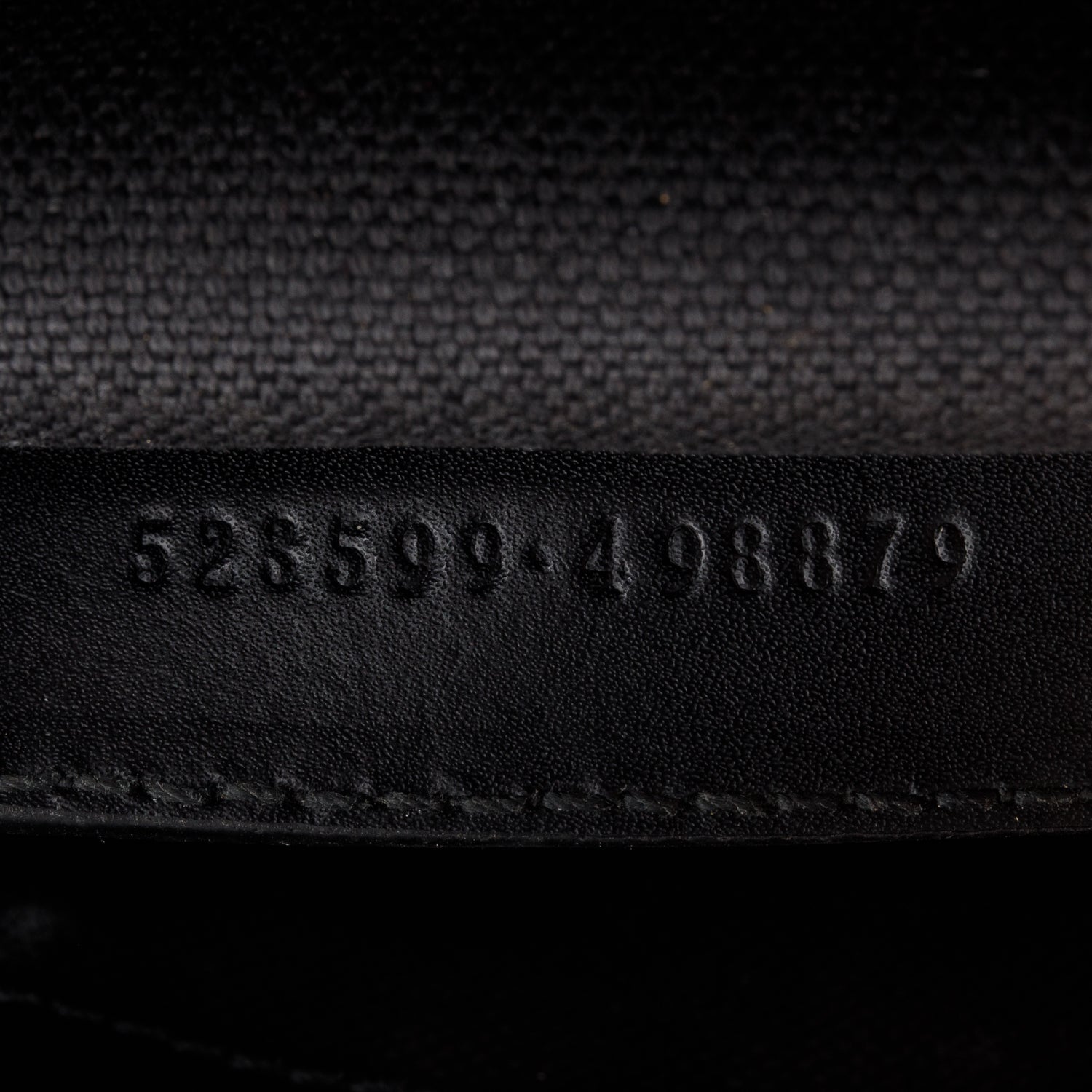 Gucci Black GG Supreme Small Messenger Bag