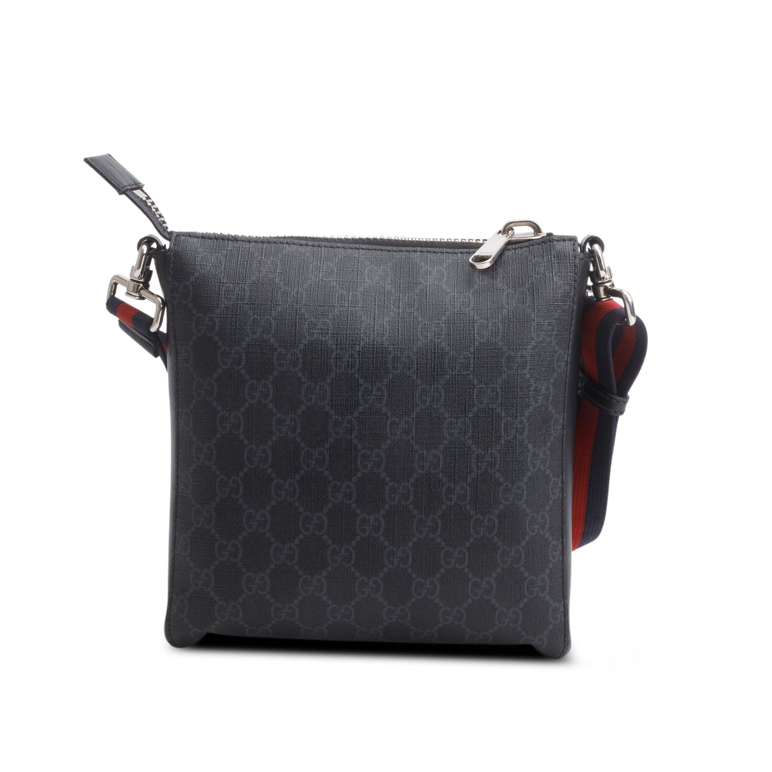 Gucci Black GG Supreme Small Messenger Bag