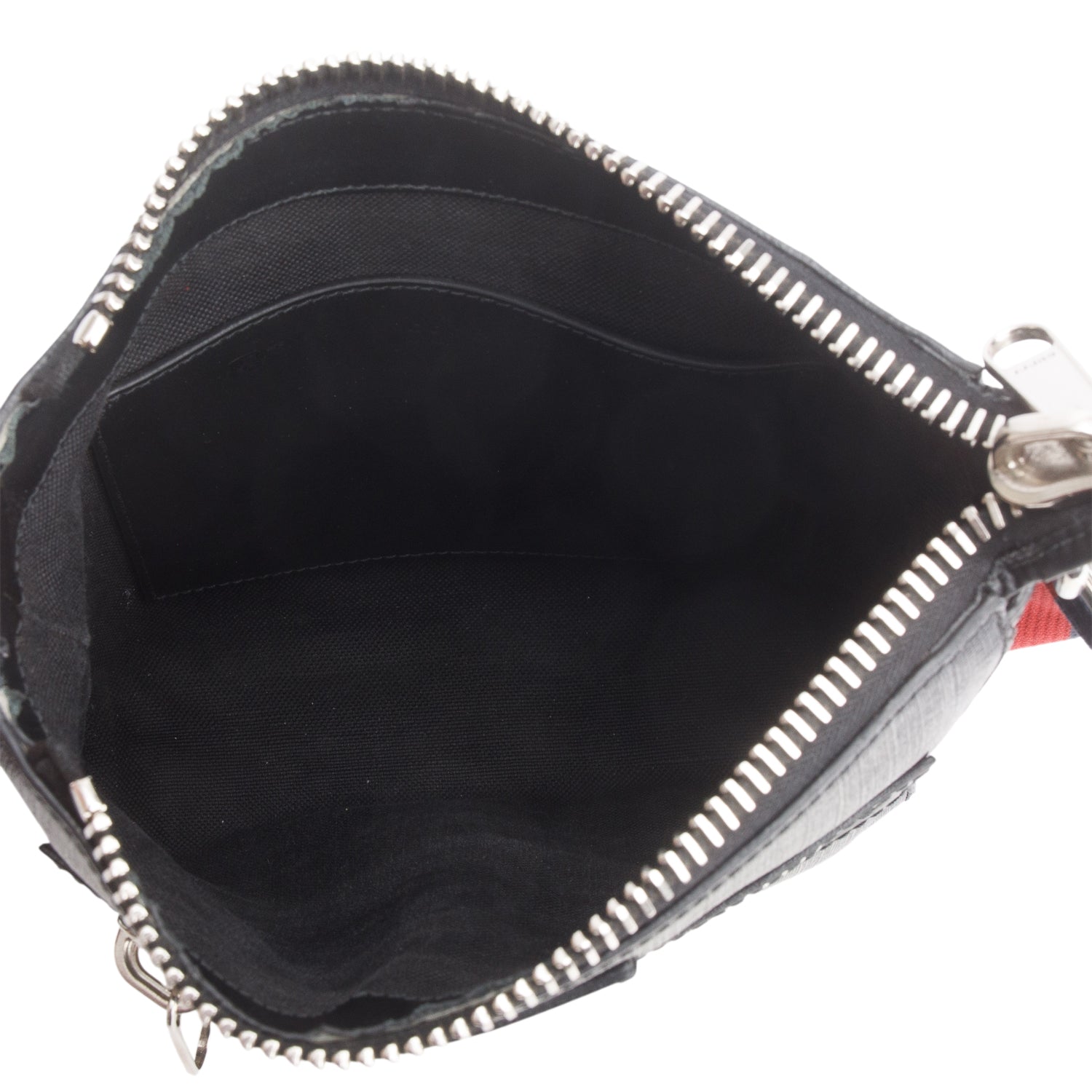 Gucci Black GG Supreme Small Messenger Bag