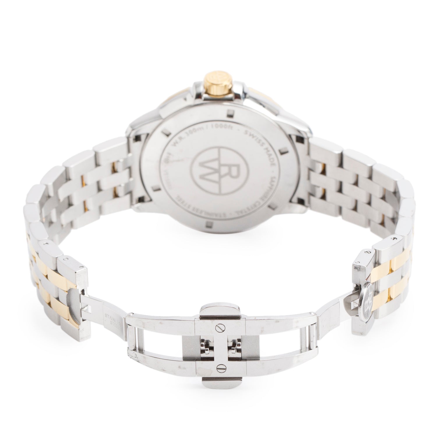 Raymond Weil Two-Tone Stainless Steel Tango Classic 41 MM Watch, White Dial 8160