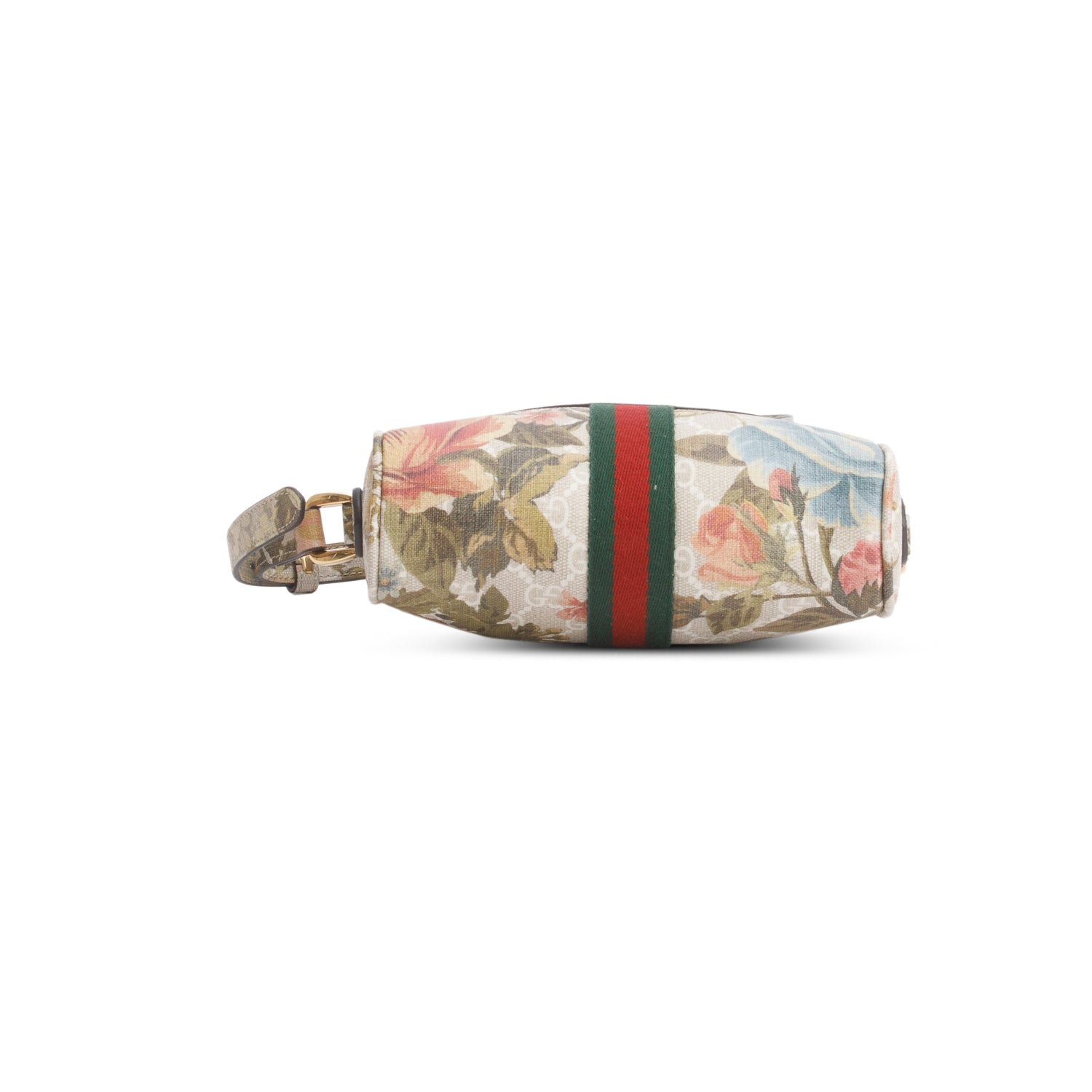 Gucci GG Supreme Web Floral Mini Ophidia Crossbody Bag