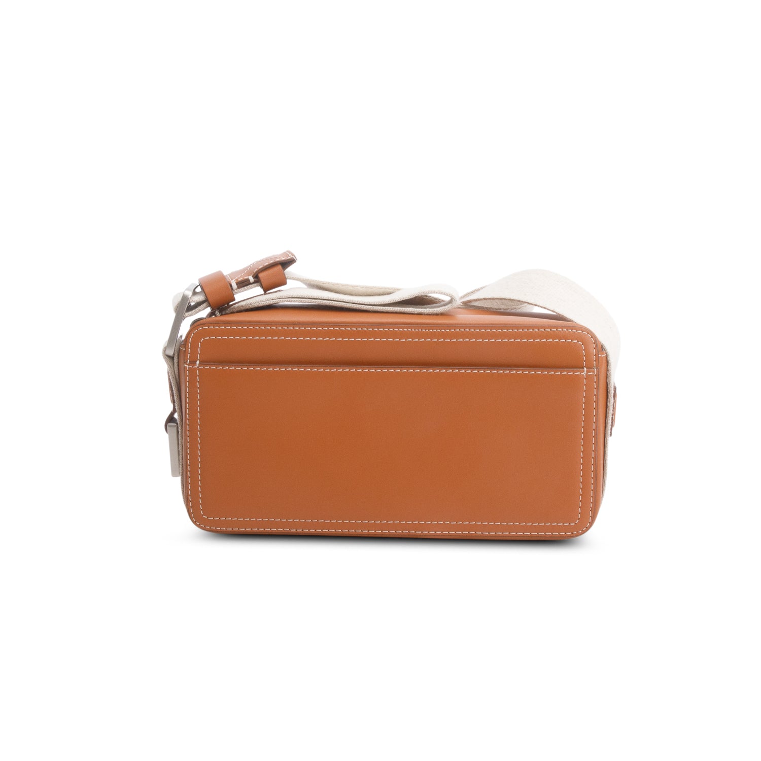 Jacquemus Brown Smooth Leather The Horizontal Cuerda Utility Bag