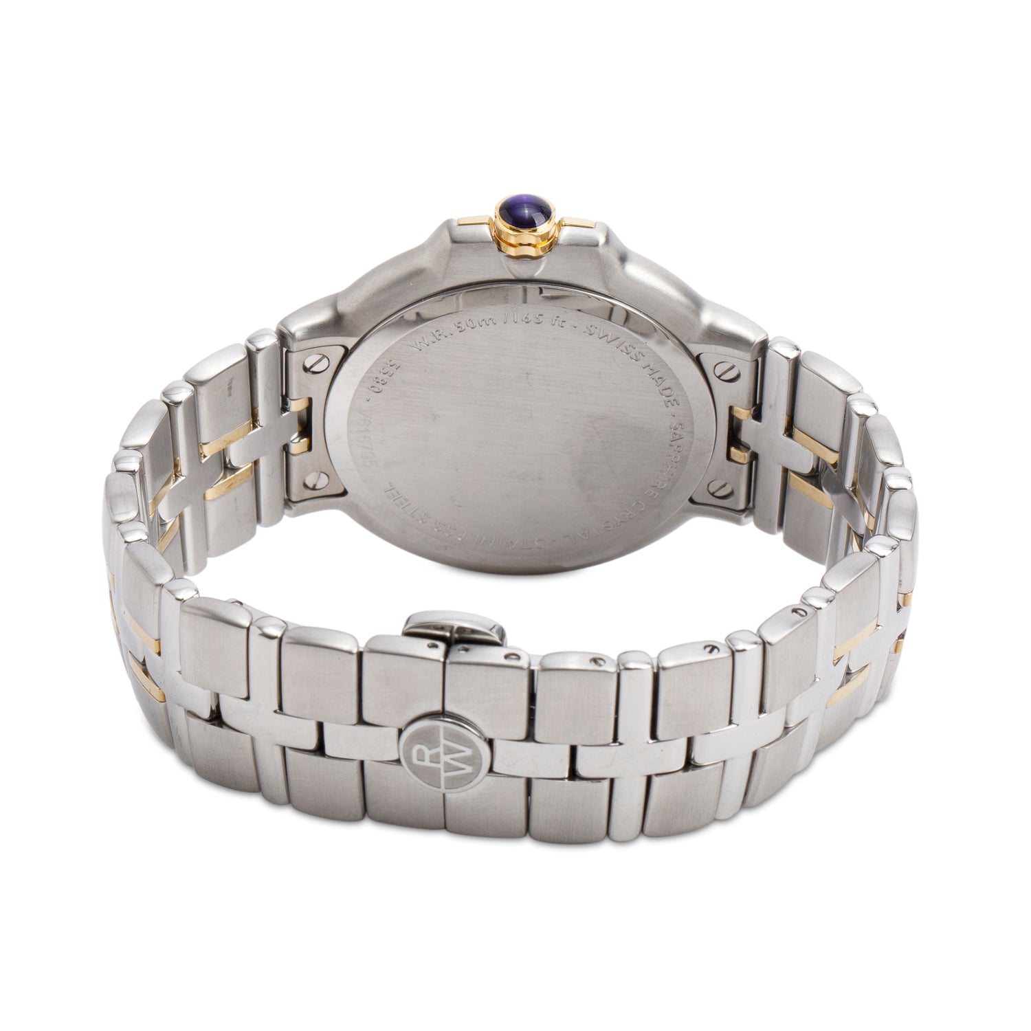 Raymond Weil Two-Tone Stainless Steel Tango Classic 41 MM Watch, White Dial 8160