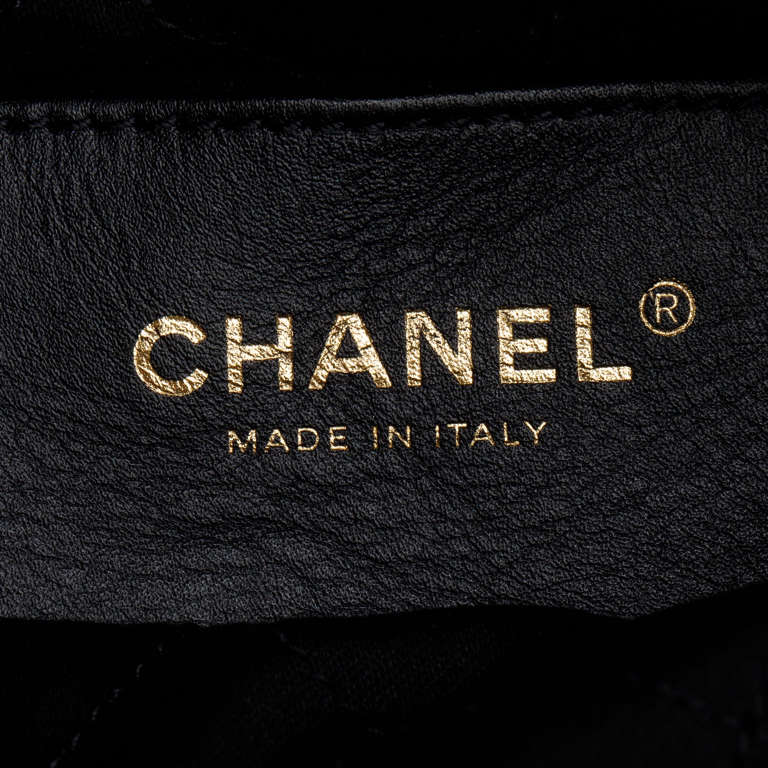 Chanel Black Quilted Shiny Calfskin Mini 22