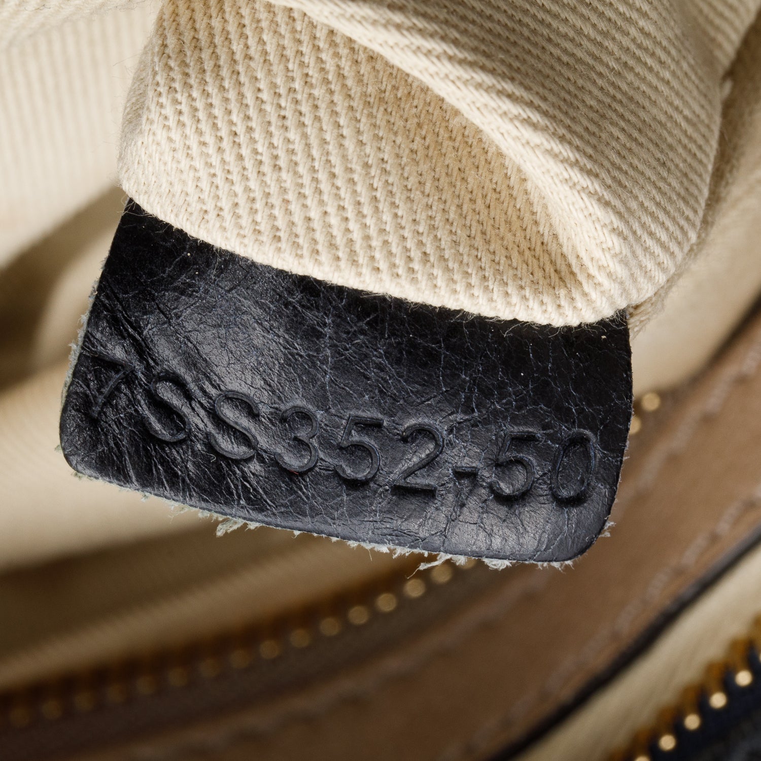 Chloe Blue Distressed Leather Bay Handbag