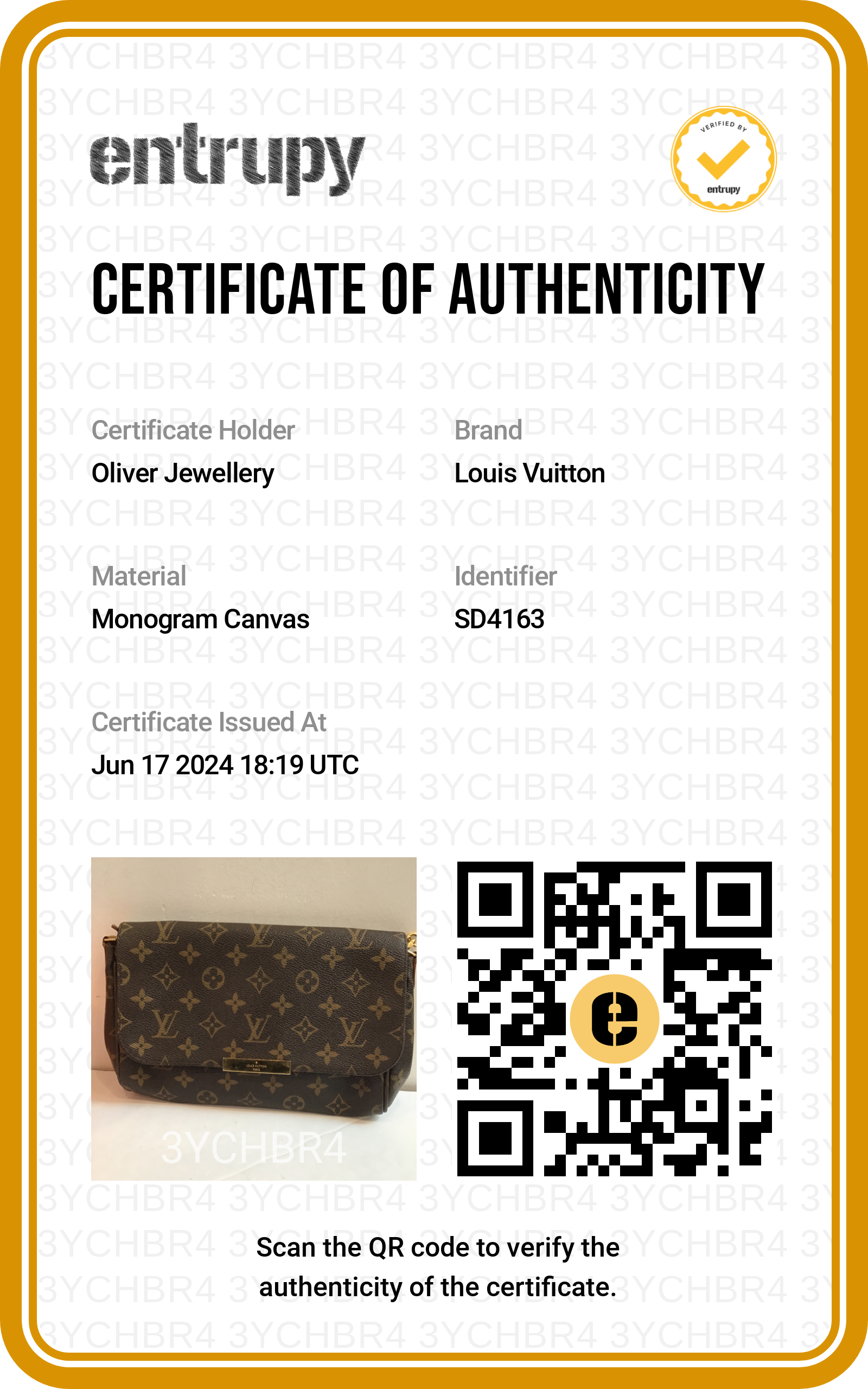 Louis Vuitton Monogram Favorite MM w/ Strap