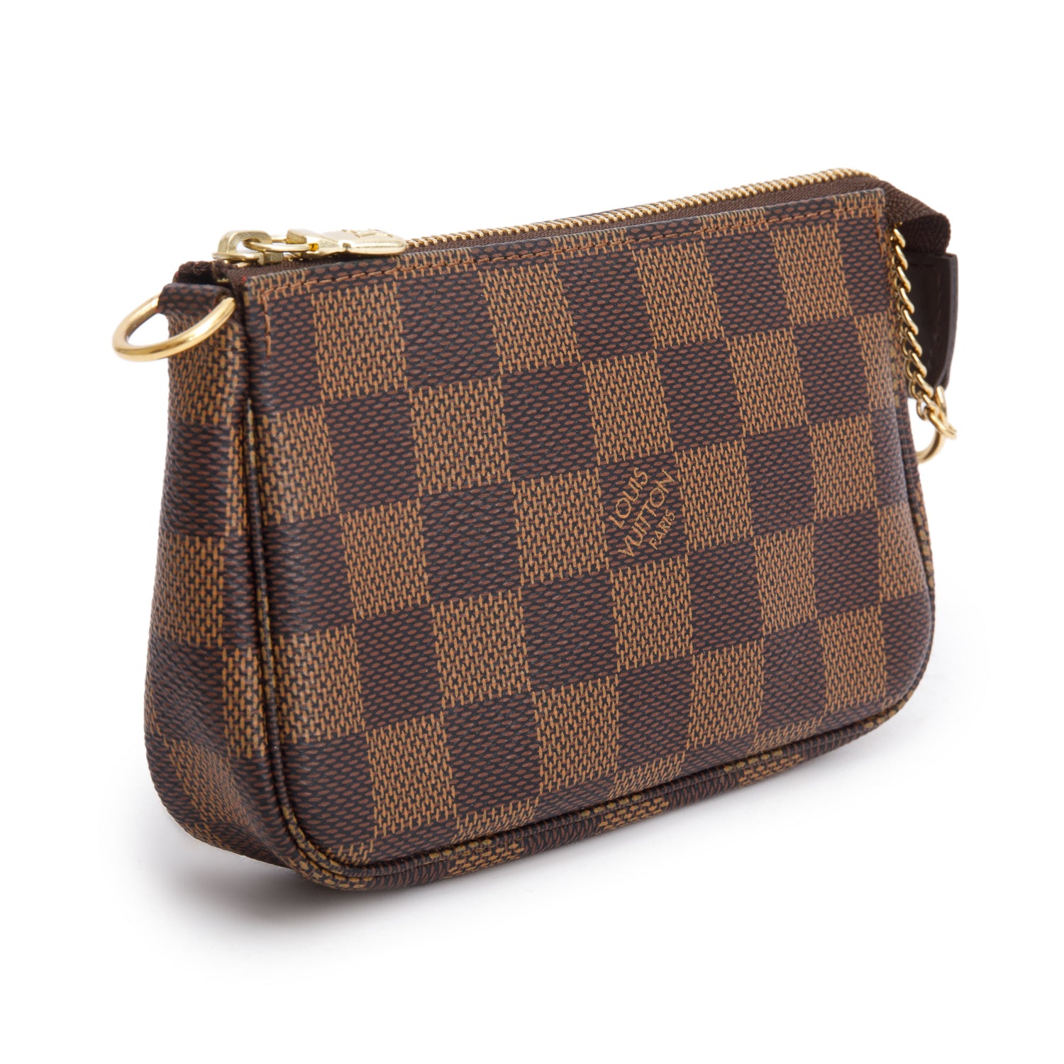 Louis Vuitton 2021 Damier Ebene Mini Pochette Accessories
