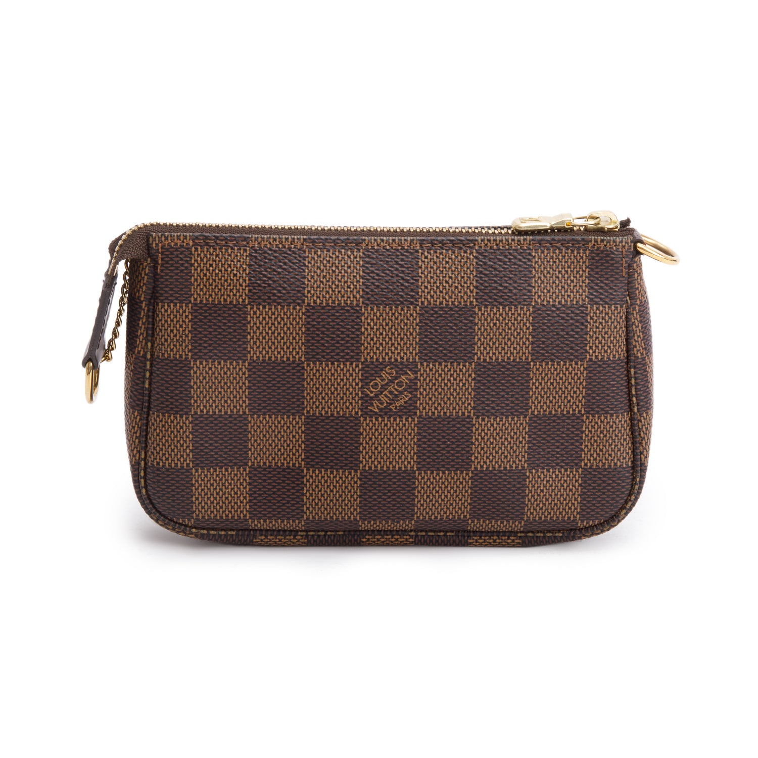 Louis Vuitton 2021 Damier Ebene Mini Pochette Accessories