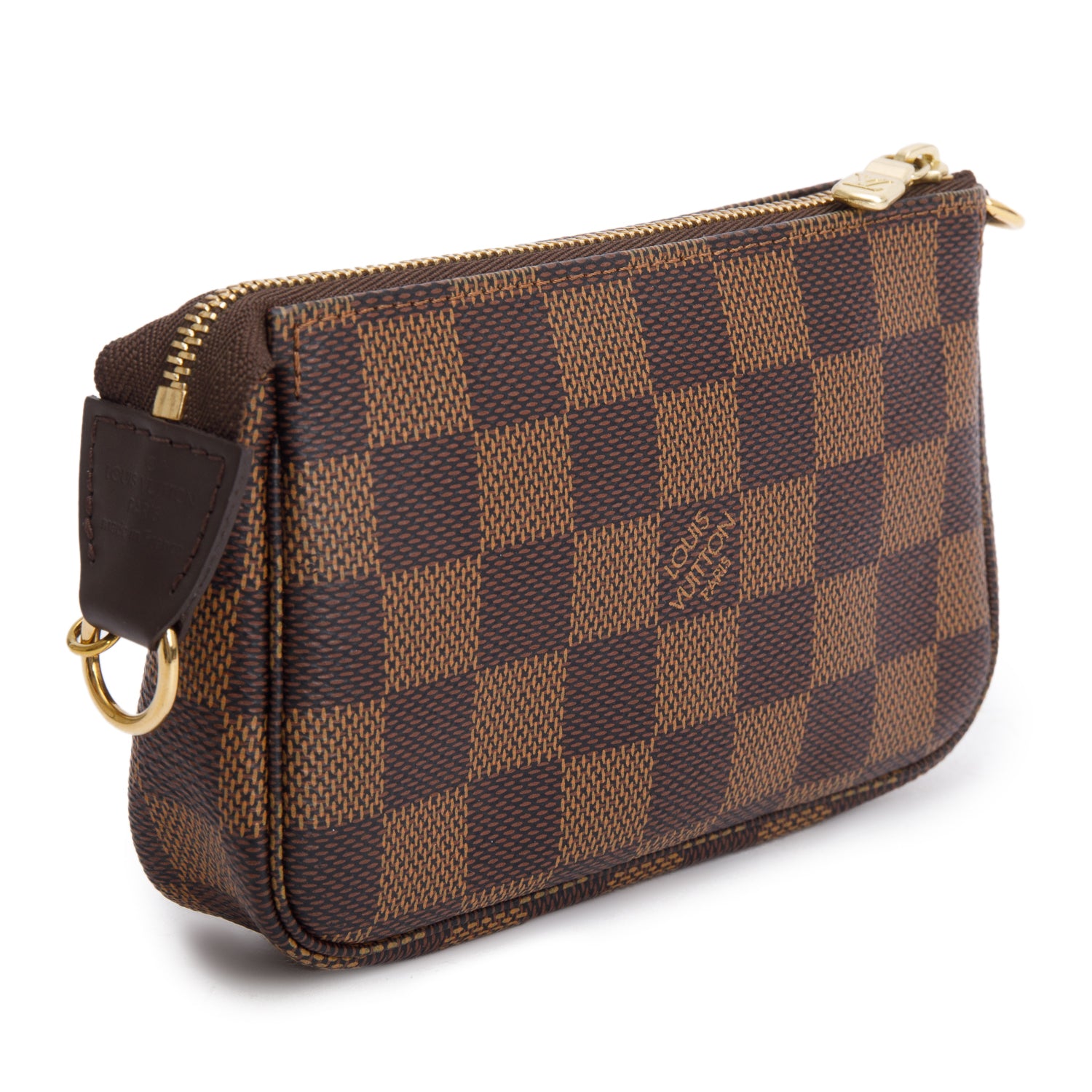 Louis Vuitton 2021 Damier Ebene Mini Pochette Accessories