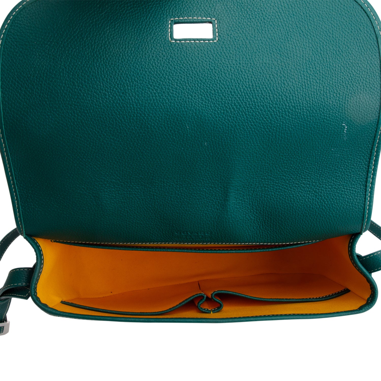 Goyard 2024 Green Goyardine Canvas & Leather II MM Messenger Bag
