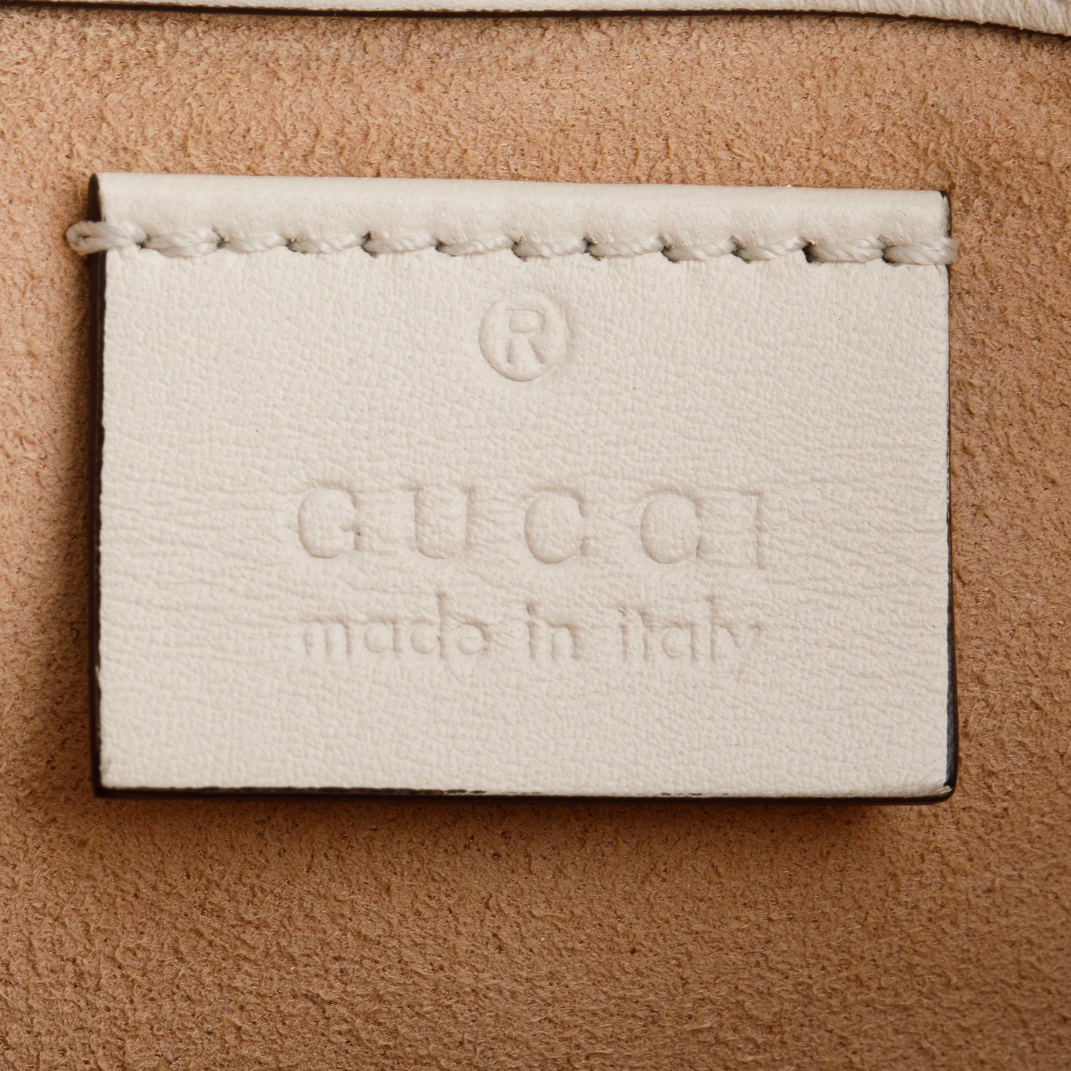 Gucci Cream GG Marmont Matelasse Leather Super Mini Bag