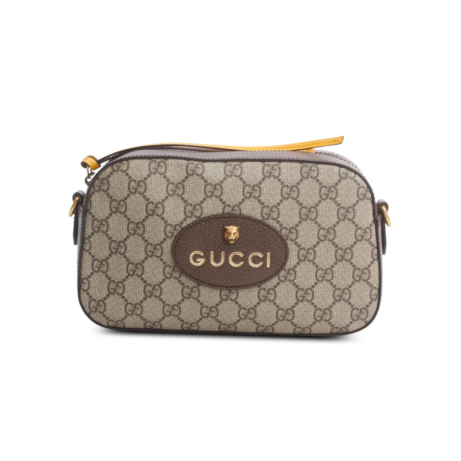 Gucci Neo Vintage GG Supreme Shoulder Bag w/ Strap