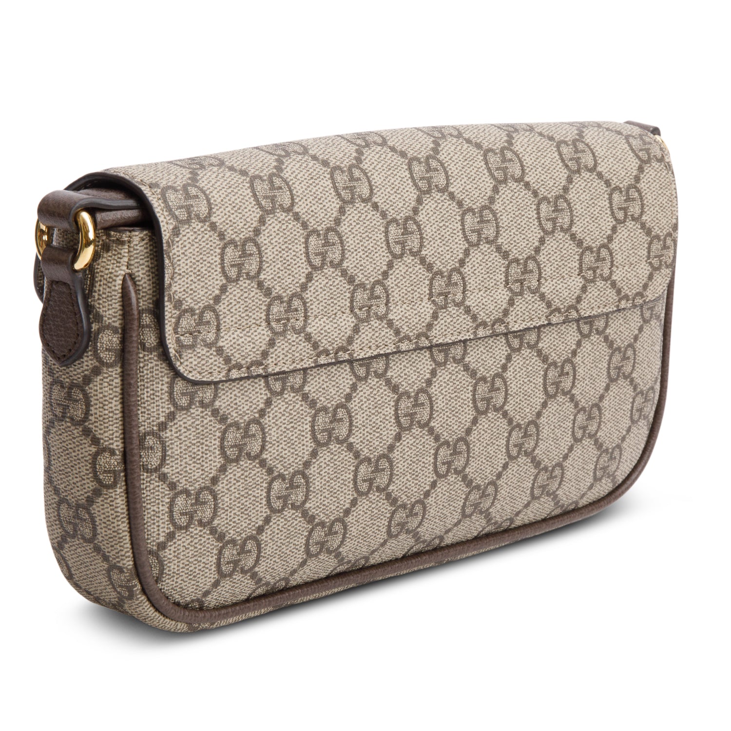 Gucci GG Supreme Monogram Web Ophidia Pochette w/ Box