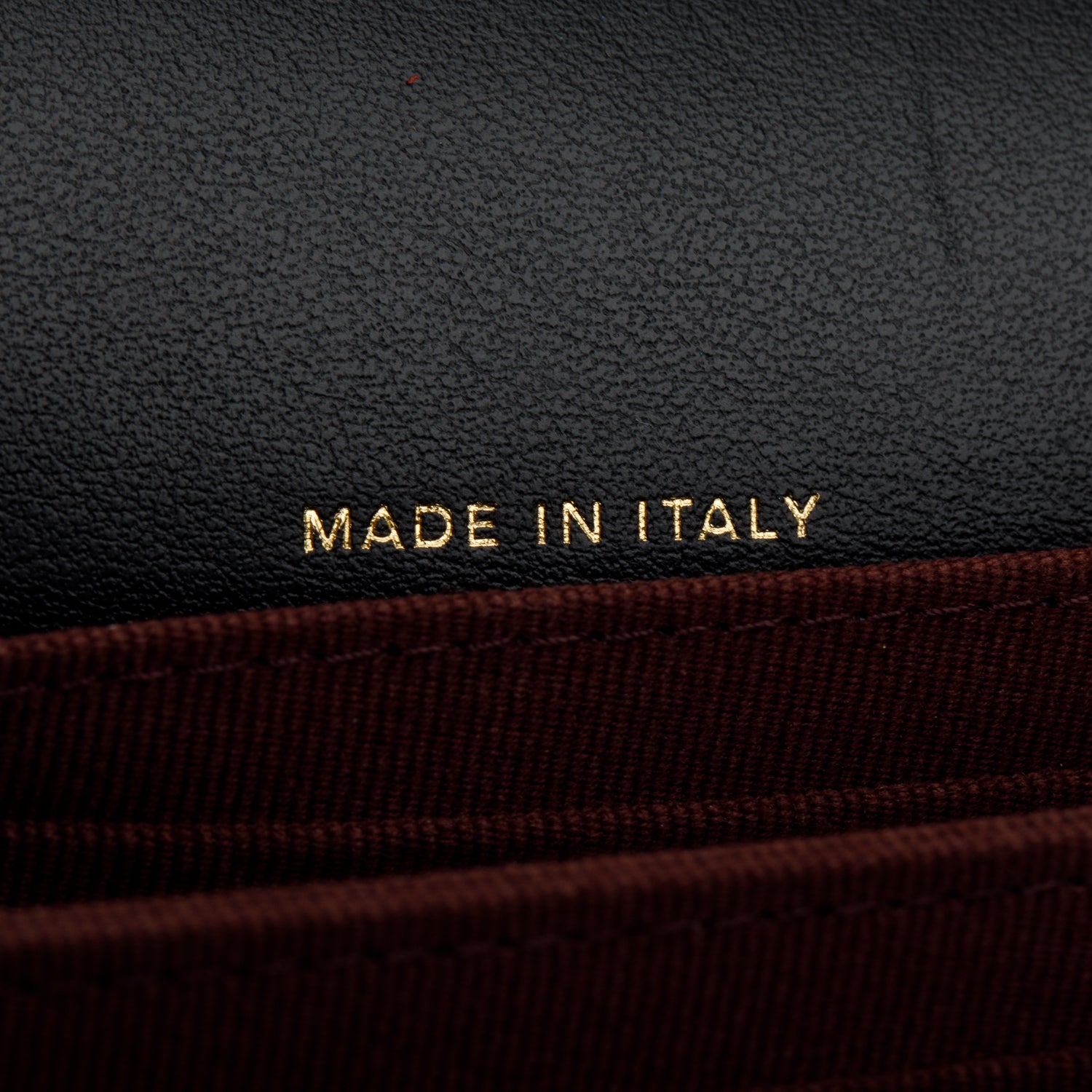 Chanel Black Aged Lambskin Quilted Mini Reissue Wallet on Chain