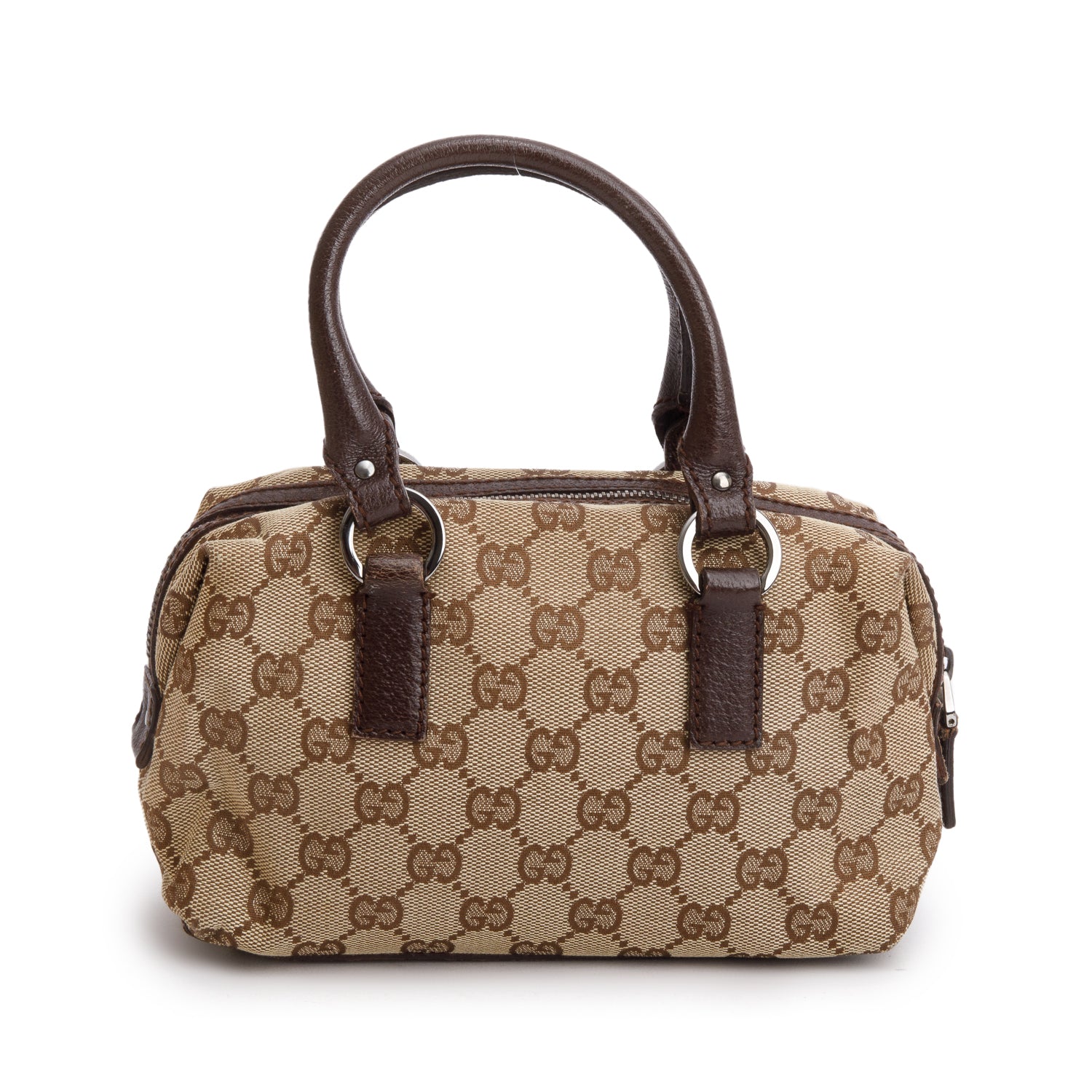 Gucci GG Supreme Monogram Mini Boston Bag