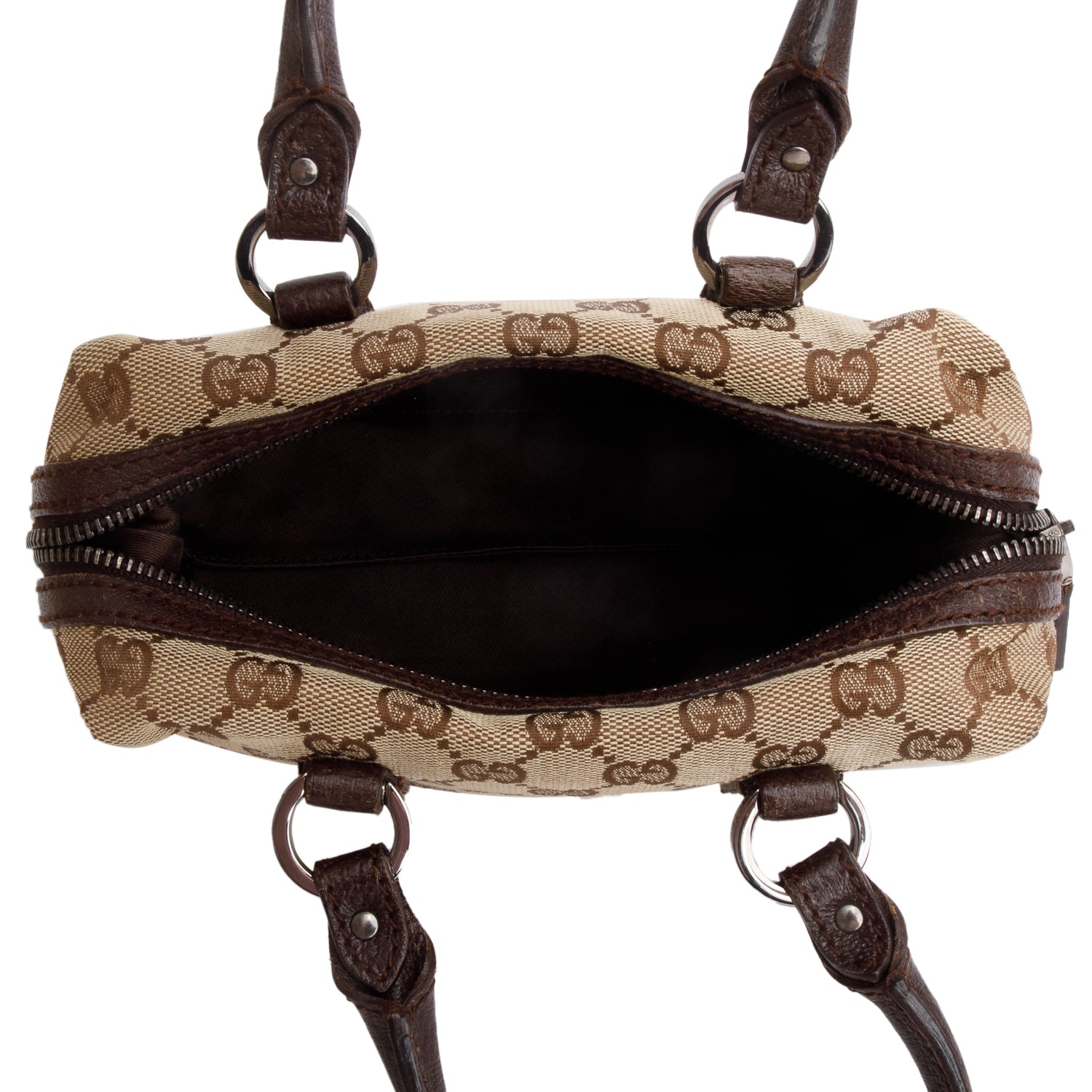 Gucci GG Supreme Monogram Mini Boston Bag