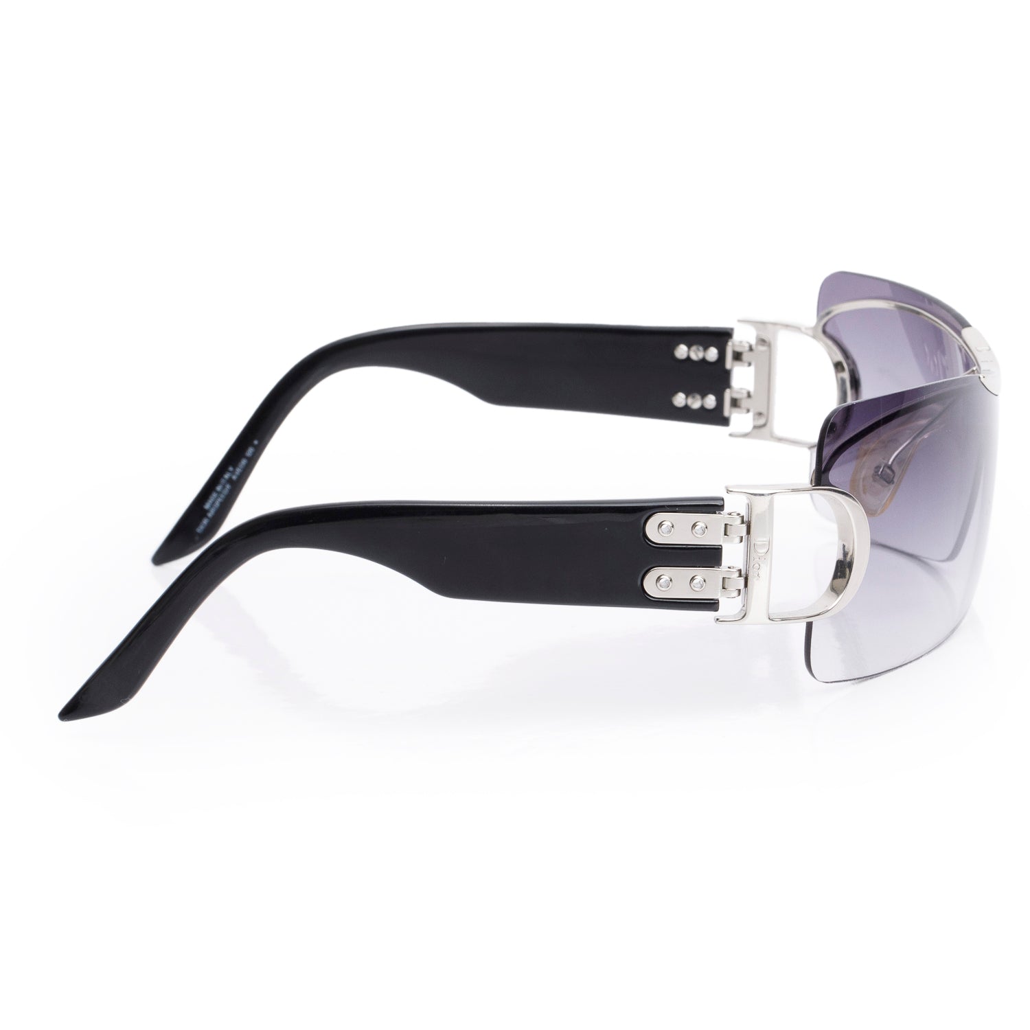 Christian Dior Black Dior Airspeed/F Shield Sunglasses