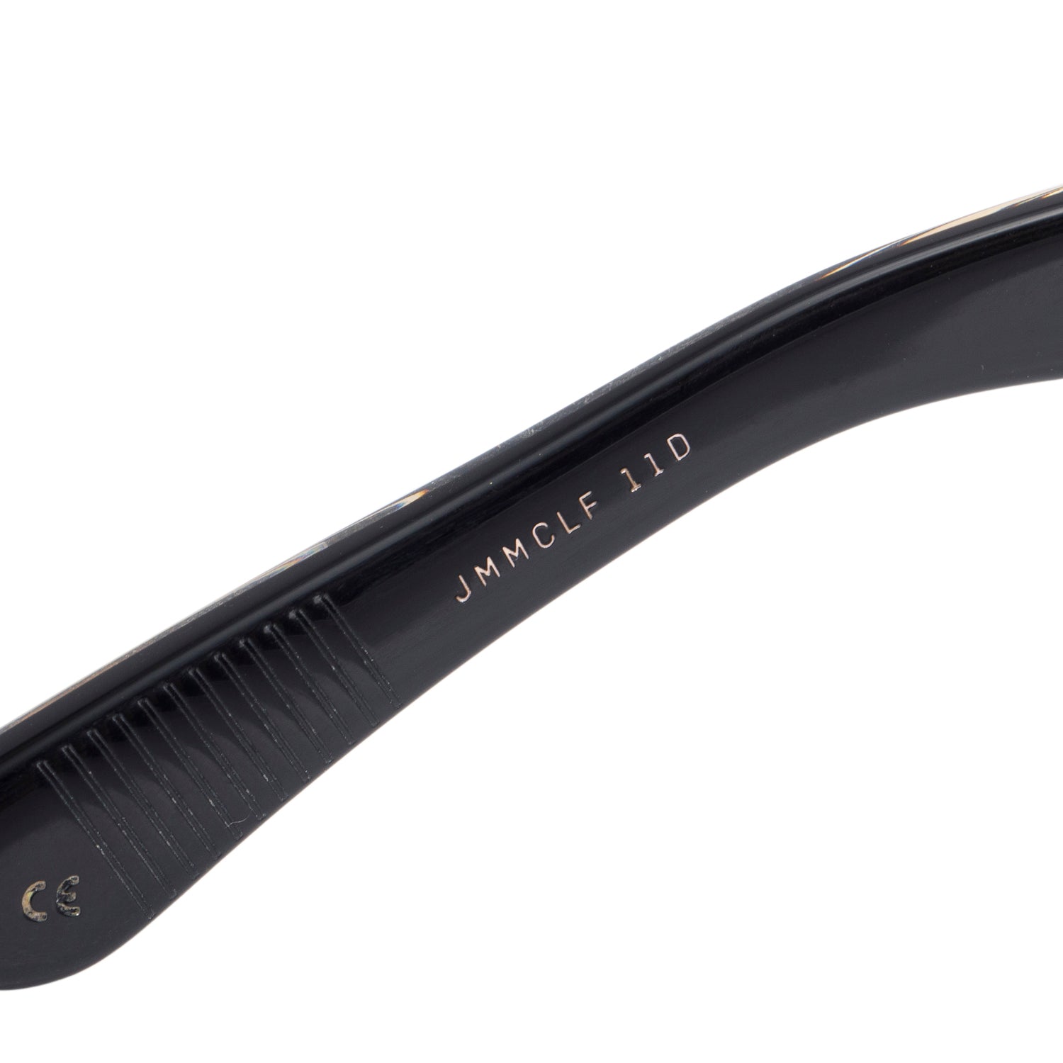 Jacques Marie Mage JMCLF 11D Black Acetate Rectangle Cliff Sunglasses w/ Box, Case & Authenticity Card