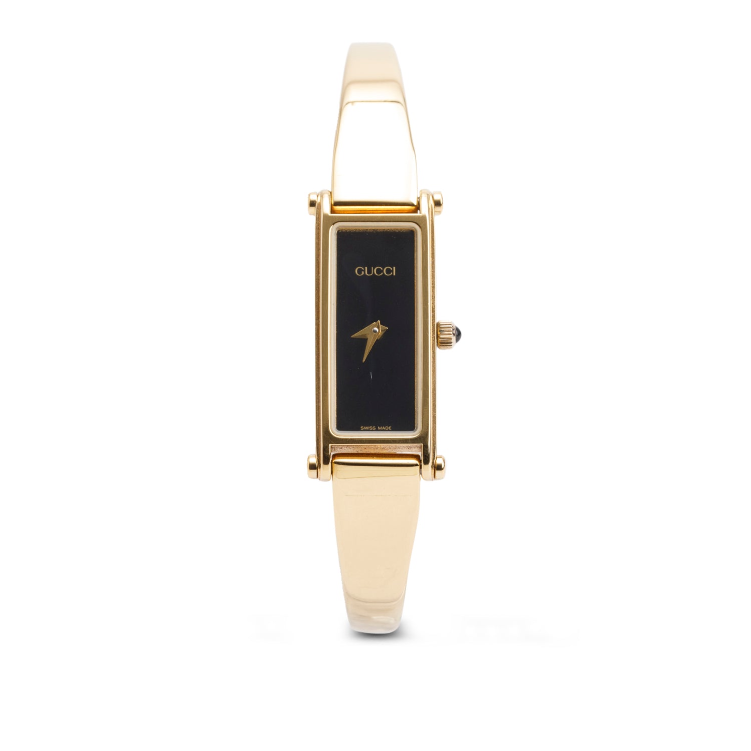 Gucci Gold-Plated Stainless Steel 1500 Series Watch w/ Box