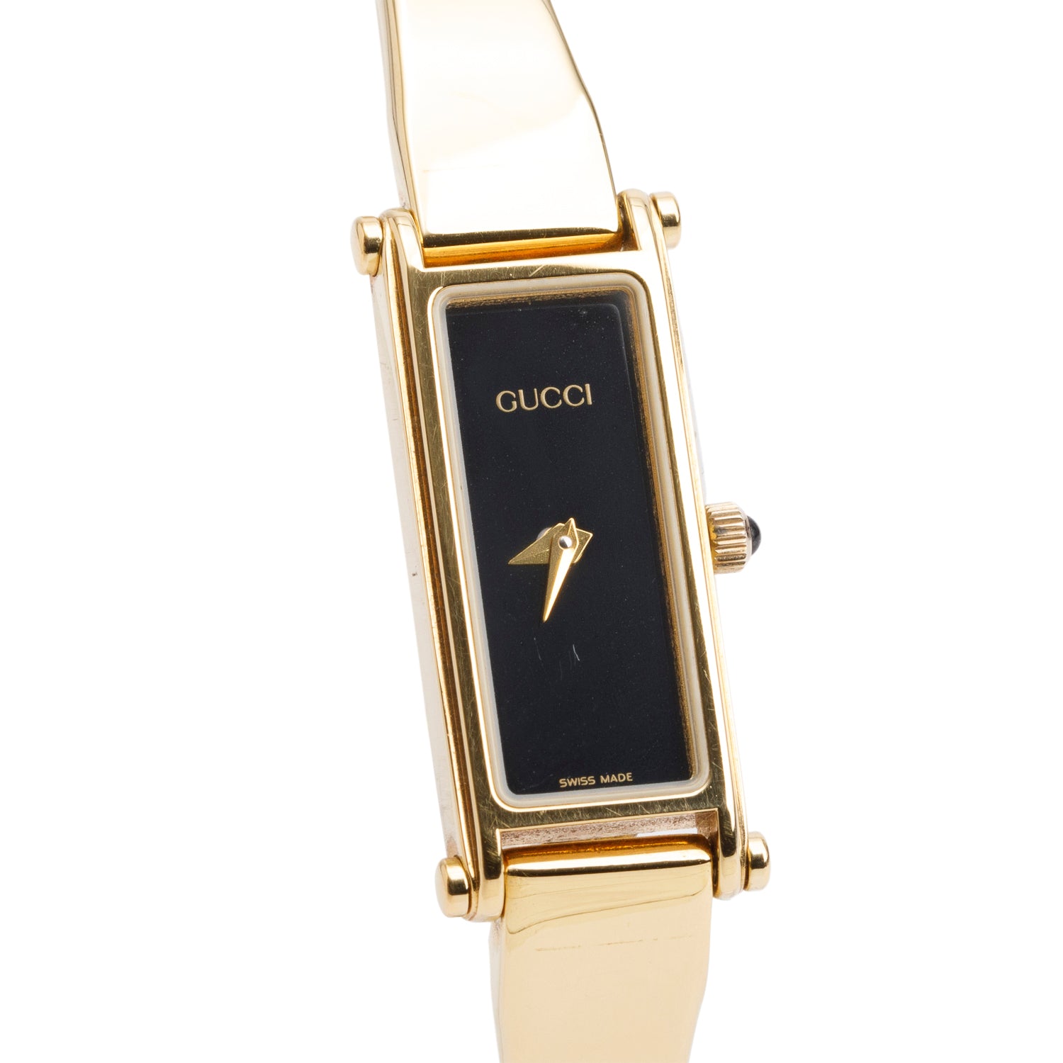 Gucci Gold-Plated Stainless Steel 1500 Series Watch w/ Box