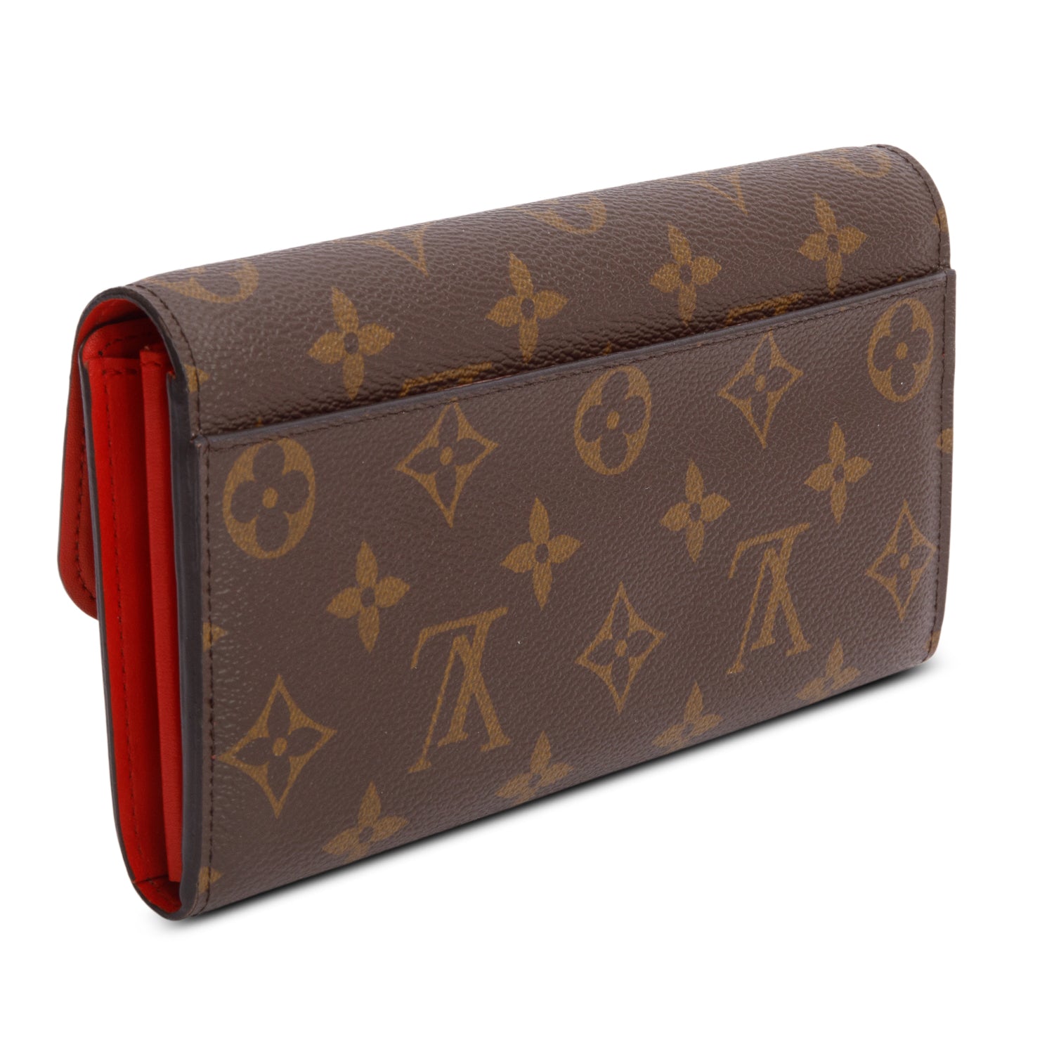 Louis Vuitton Monogram Flower Lock Wallet w/ Box & Receipt
