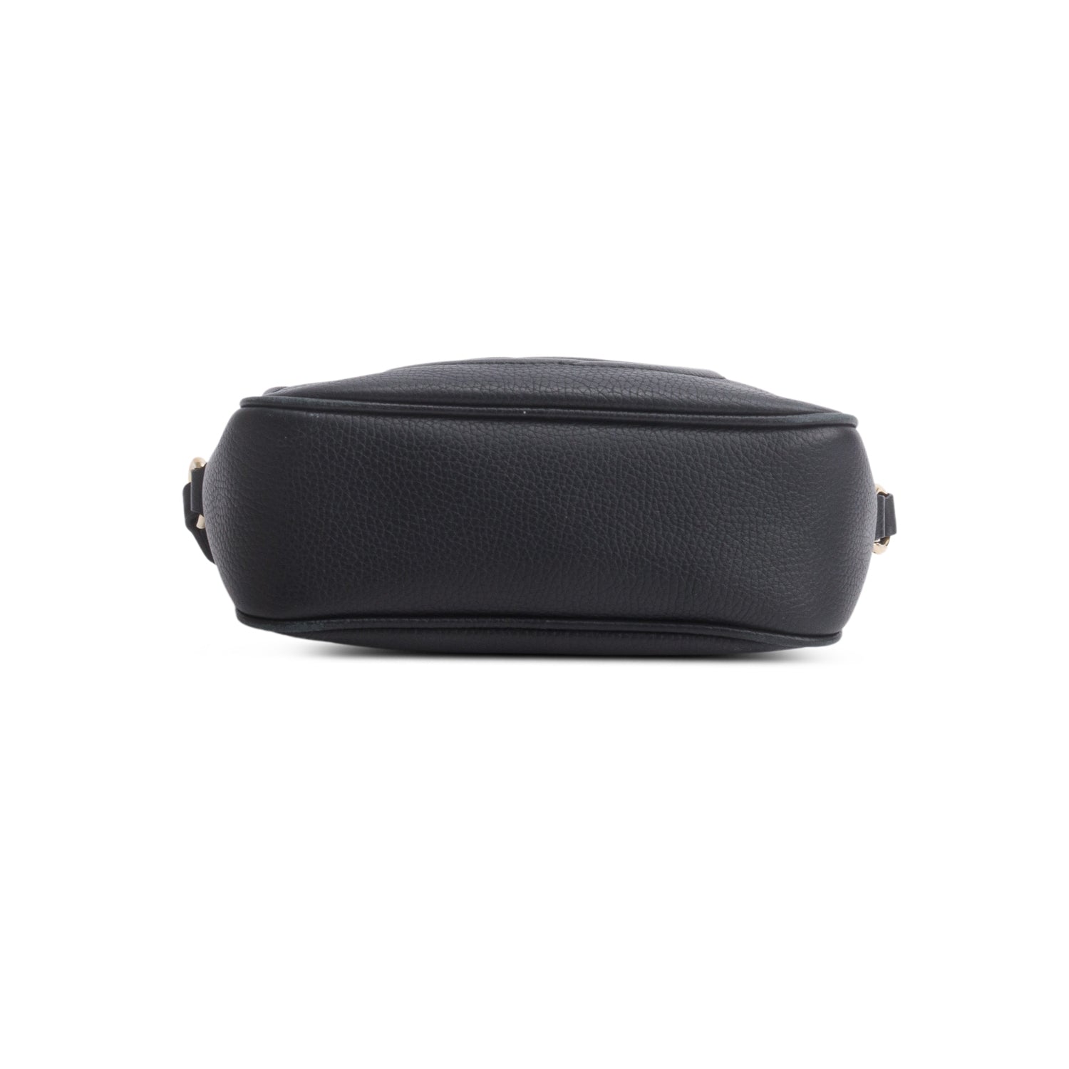Gucci Black Pebbled Calfskin Leather Small Soho Disco Bag