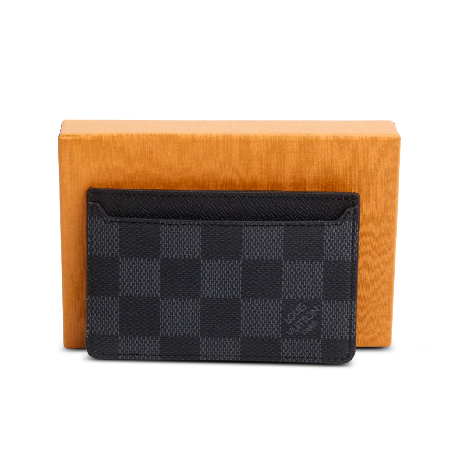 Louis Vuitton Damier Graphite Neo Porte-Cartes Card Holder w/ Box