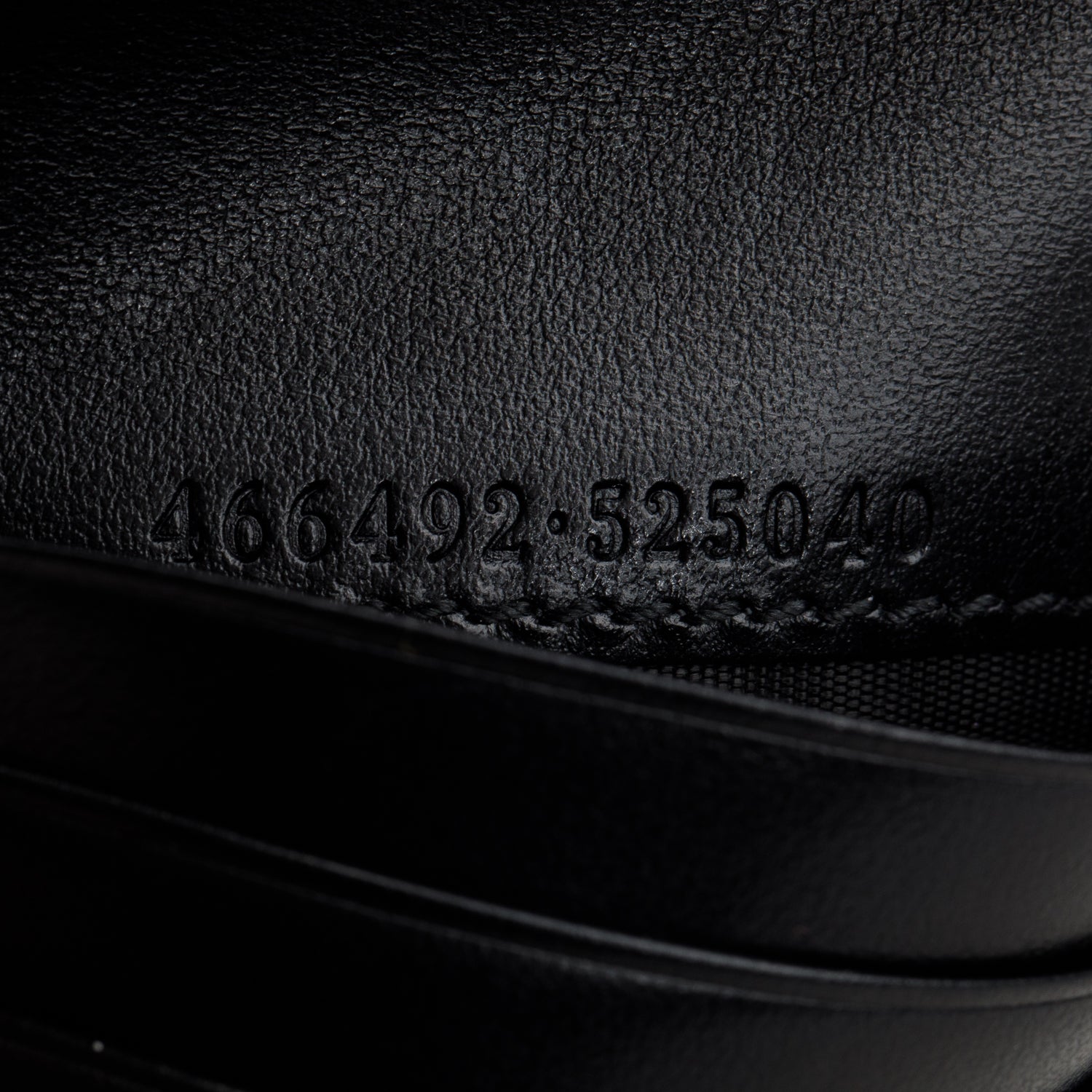 Gucci Black Quilted GG Marmont Leather Card Case Wallet