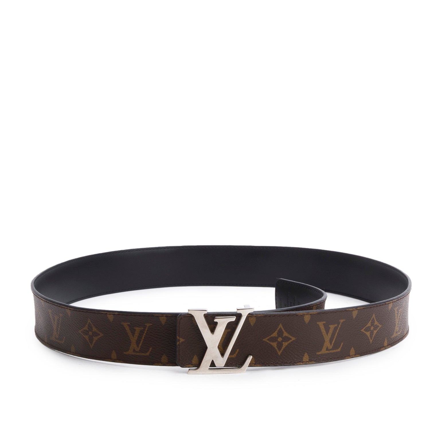 Louis Vuitton Monogram Canvas LV Initiales 40 MM Reversible Belt, Size 100 40 w/ Box