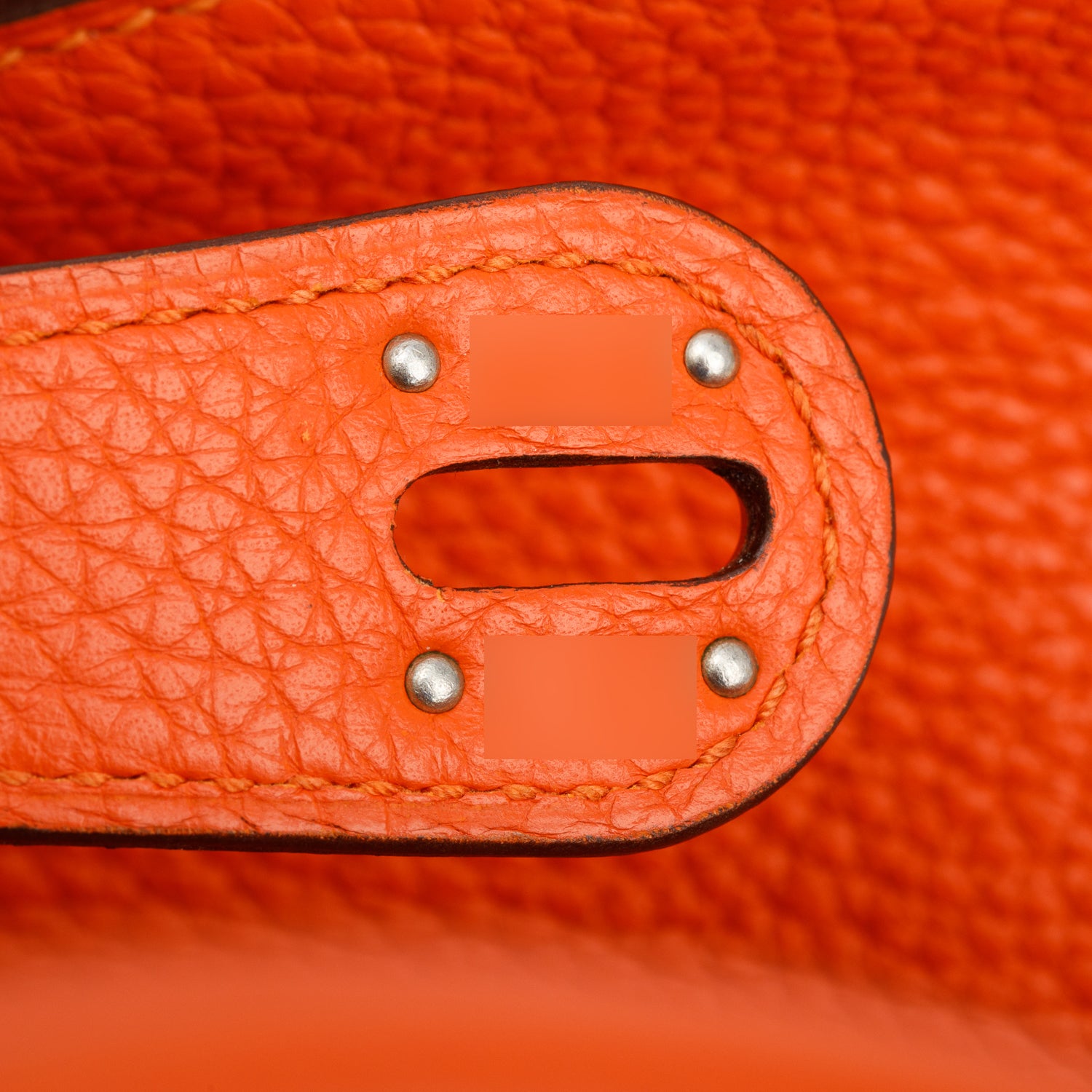 Hermes Feu Taurillon Clemence Leather Lindy 30 w/ Box