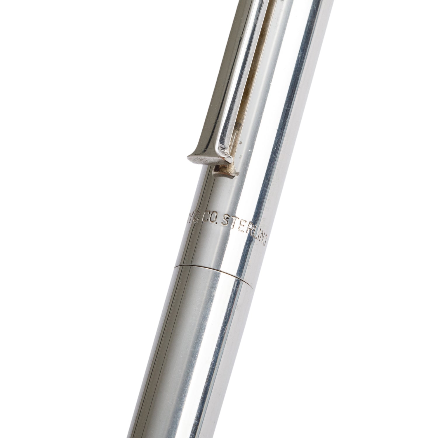 Tiffany & Co. Sterling Silver T-Clip Ballpoint Pen