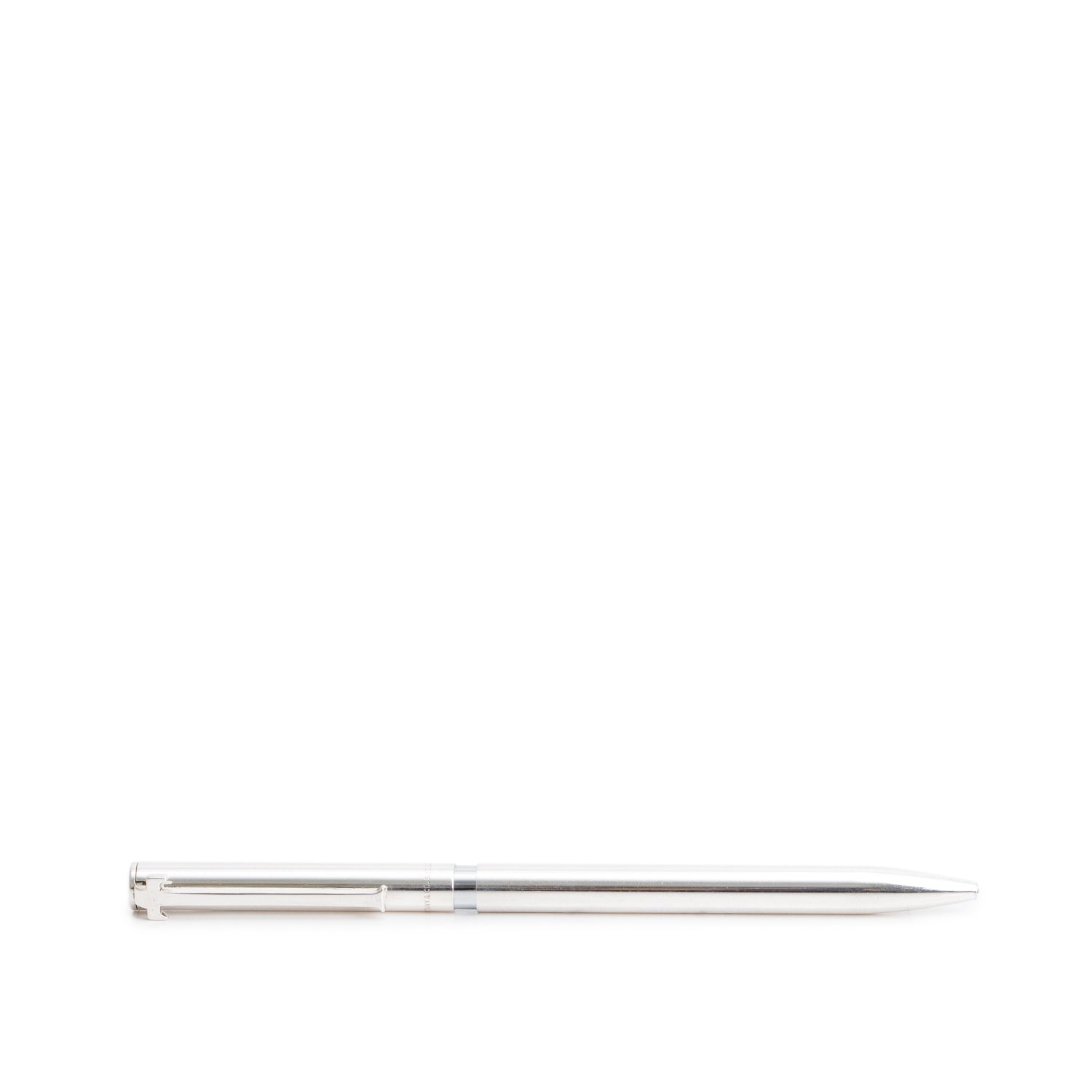 Tiffany & Co. Sterling Silver T-Clip Ballpoint Pen