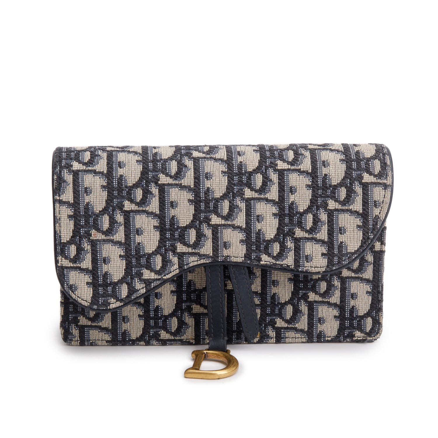 Christian Dior 2020 Oblique Saddle Belt Pouch