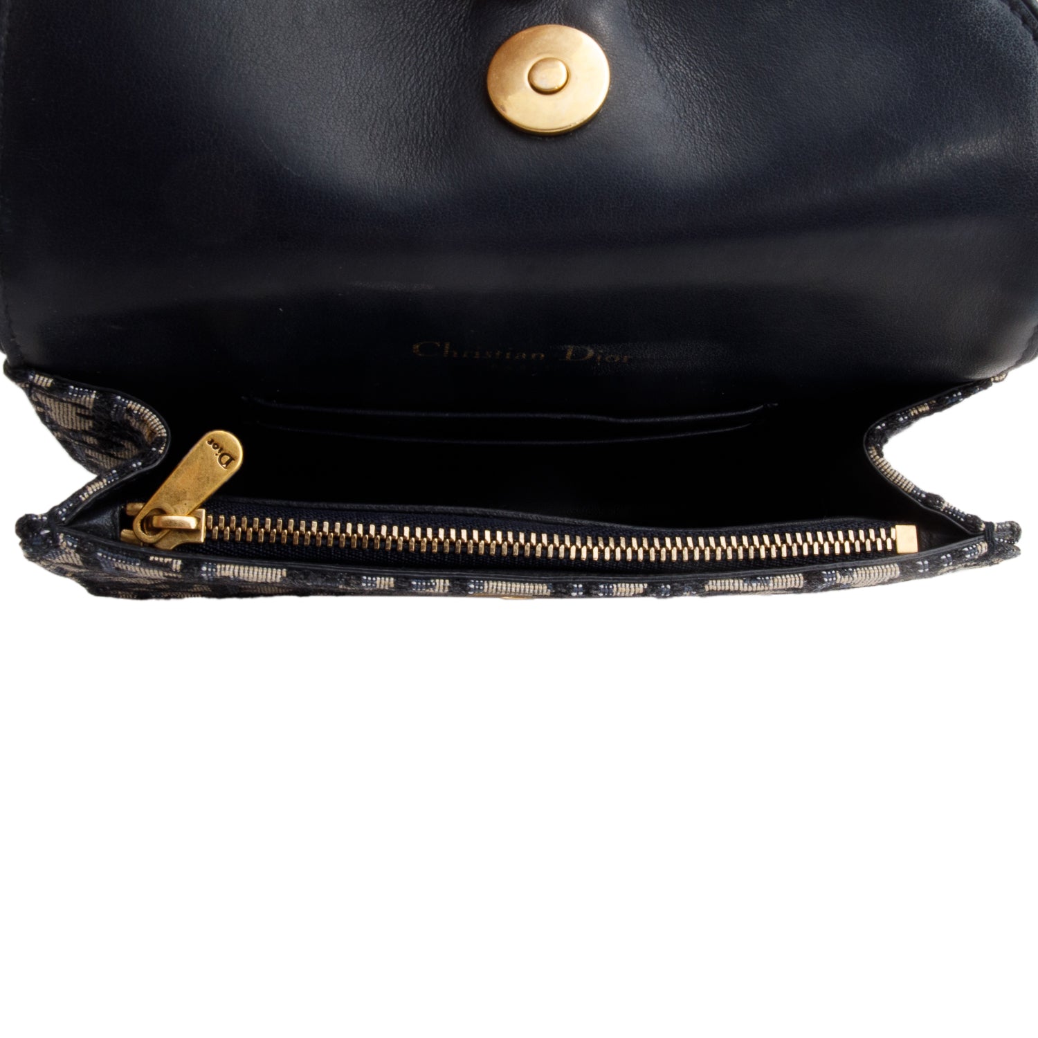 Christian Dior 2020 Oblique Saddle Belt Pouch