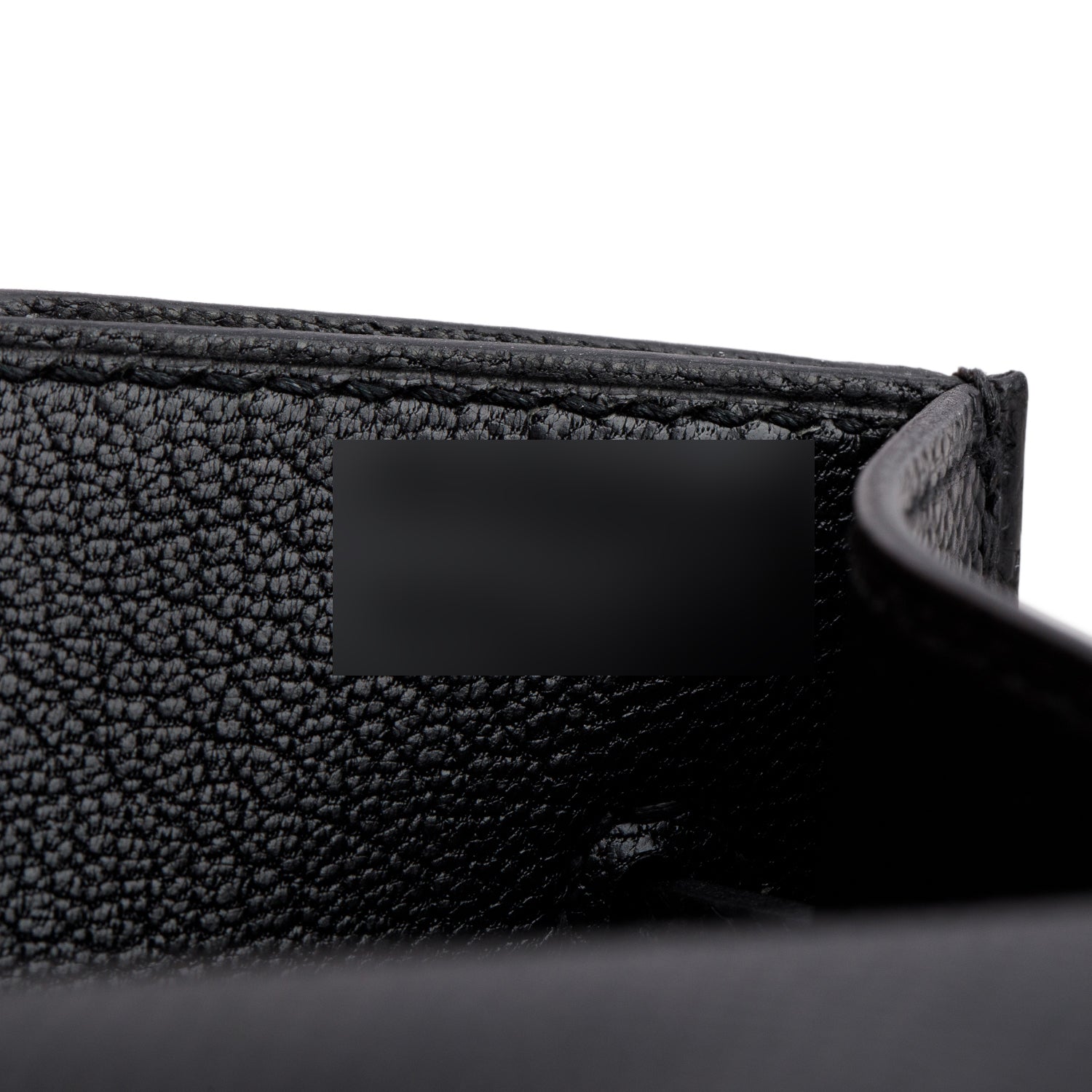Hermes 2025 Noir Togo Kelly Depeches 25 Pouch w/ Box