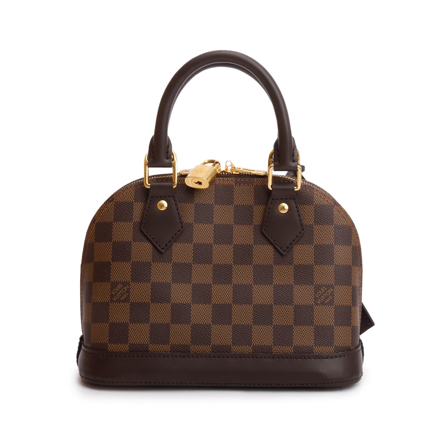 Louis Vuitton 2024 Damier Ebene Alma BB w/ Box, Strap & Receipt