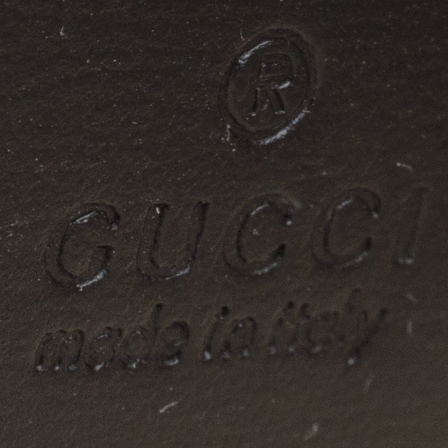 Gucci Black Calfskin Leather Large GG Marmont Wristlet Clutch w/ Box