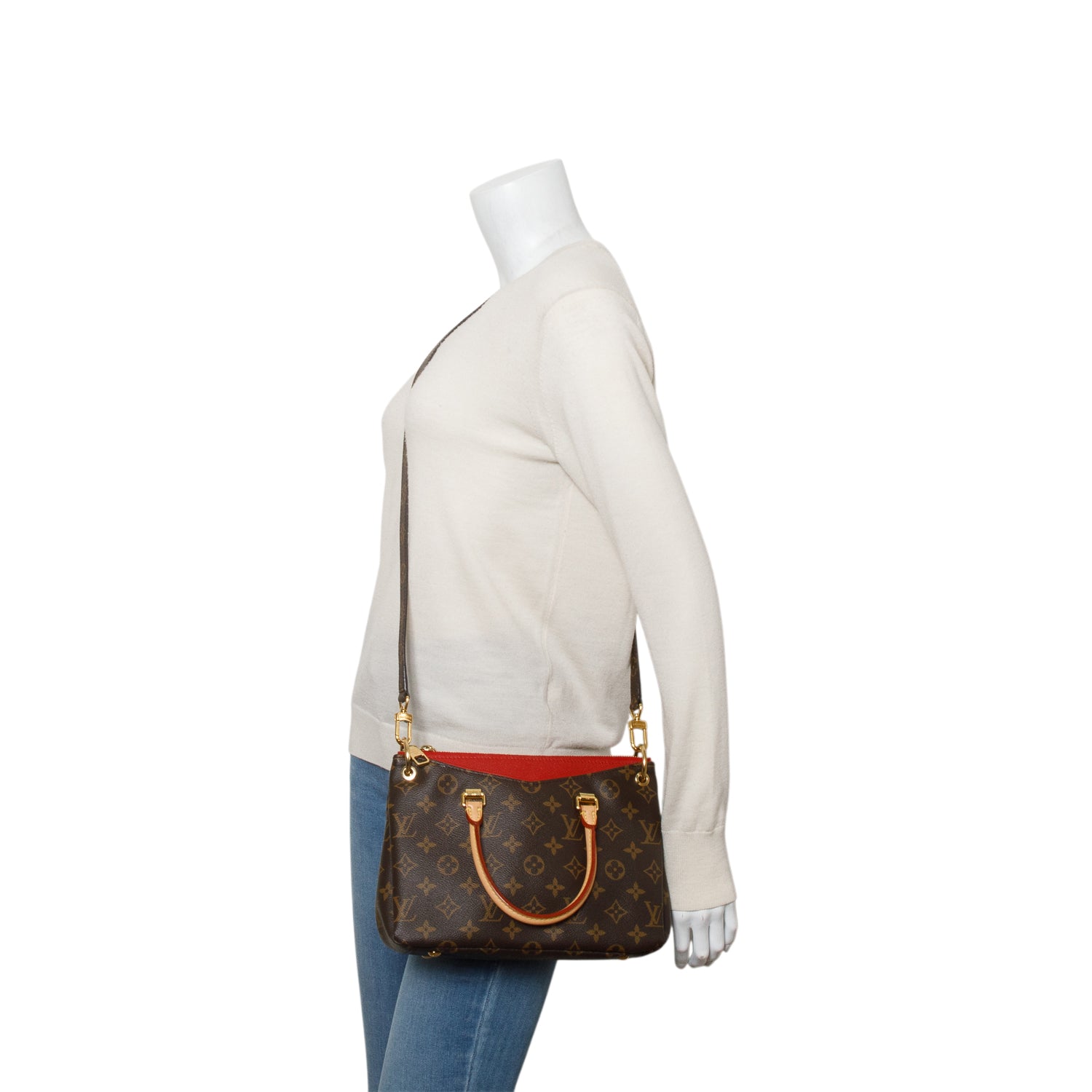 Louis Vuitton Monogram Pallas BB w/ Strap