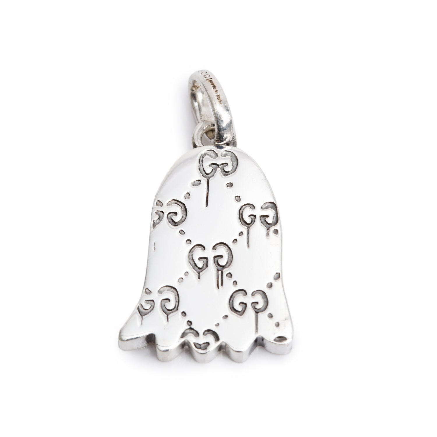 Gucci Sterling Silver Ghost Pendant