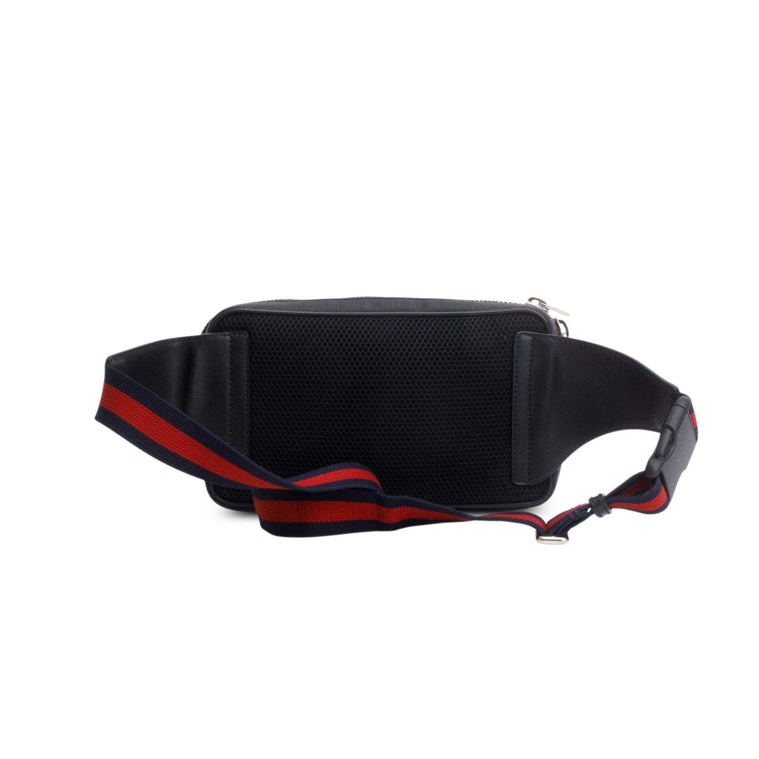 Gucci Black Soft GG Supreme Monogram Tigers Belt Bag w/ Box