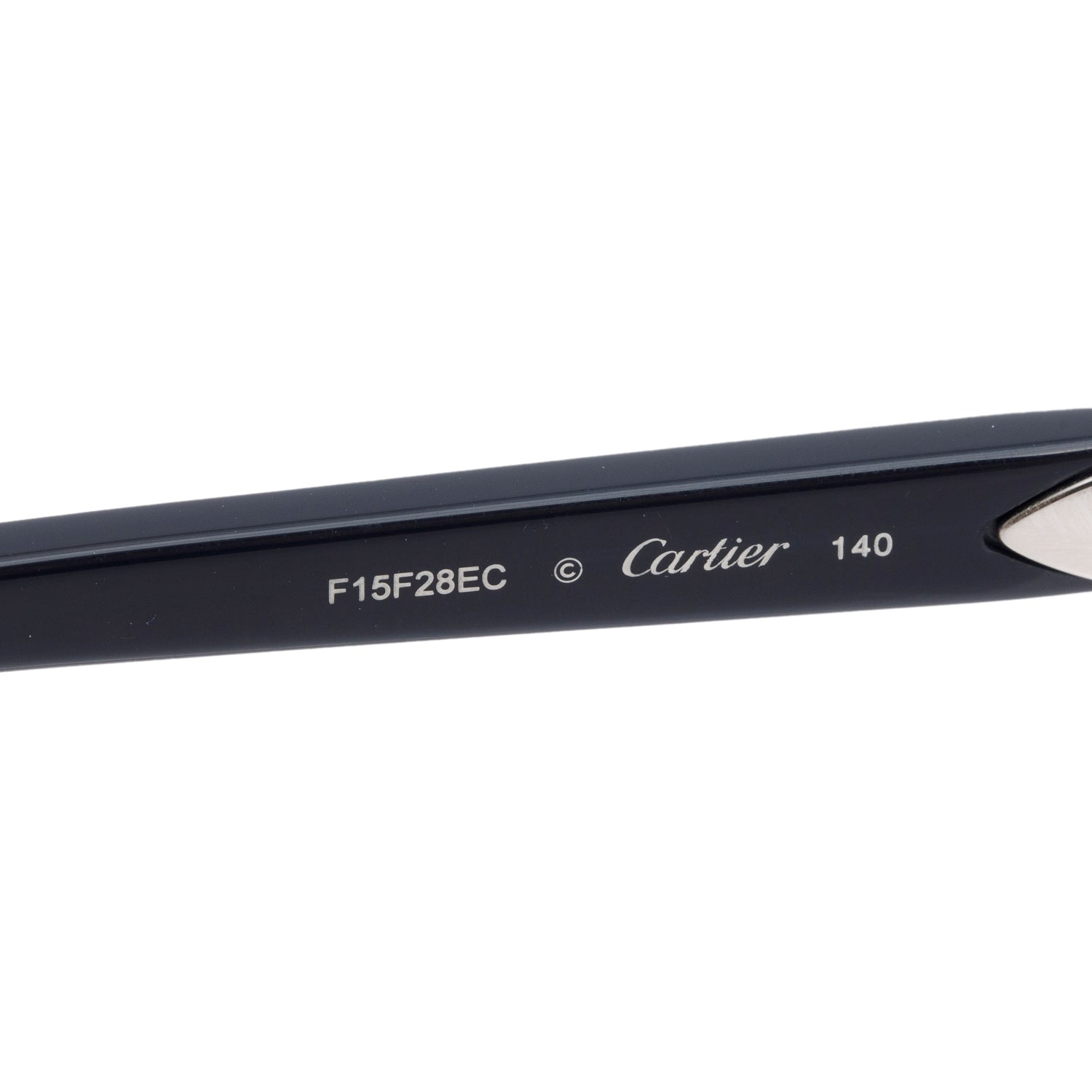 Cartier CT02870 Black Acetate Rimless Signature C De Cartier Eyeglasses w/ Box & Case