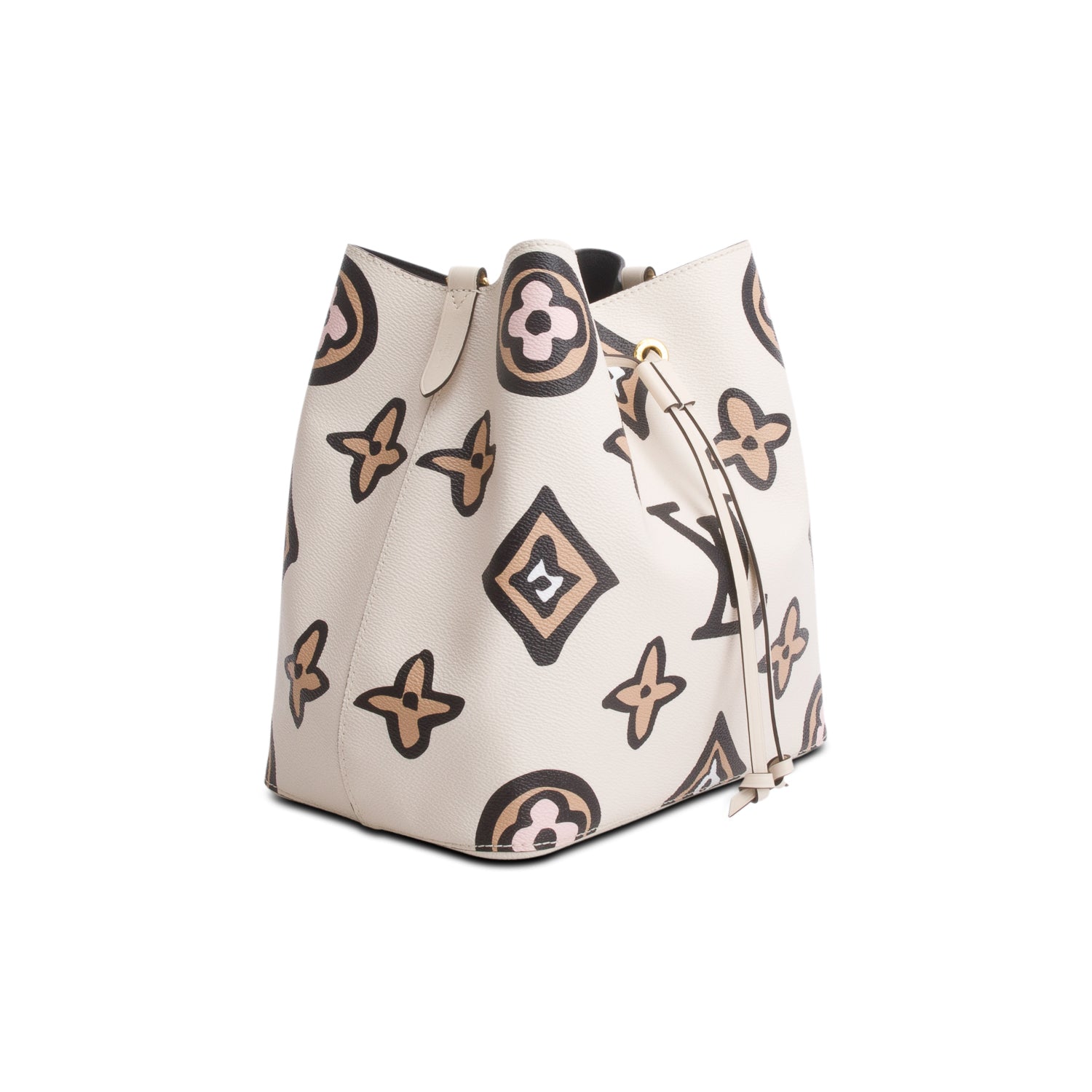 Louis Vuitton White Monogram Giant Wild at Heart Neonoe MM