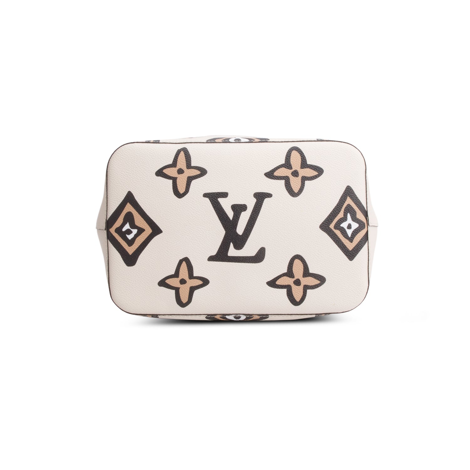 Louis Vuitton White Monogram Giant Wild at Heart Neonoe MM