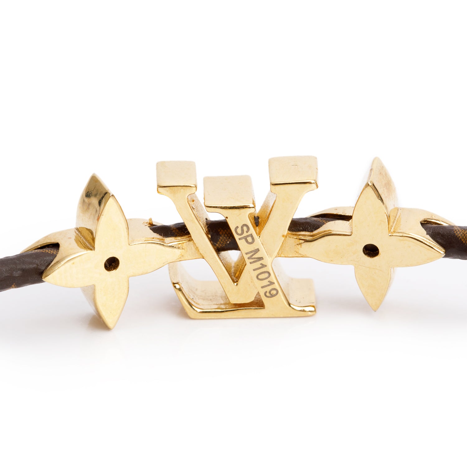 Louis Vuitton Monogram LV Iconic Bracelet w/ Box