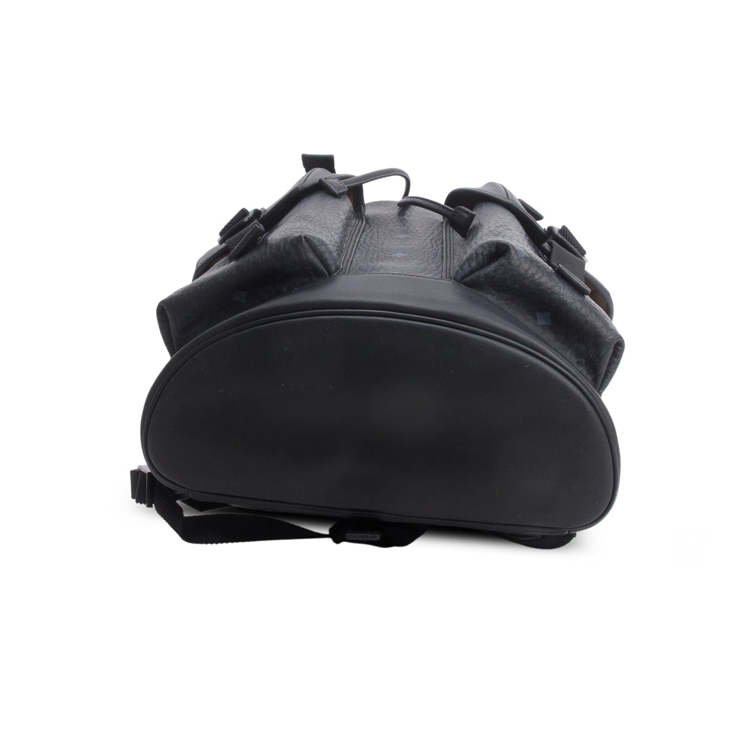 MCM 2022 Black Visetos Bradenburg Backpack w/ Receipt